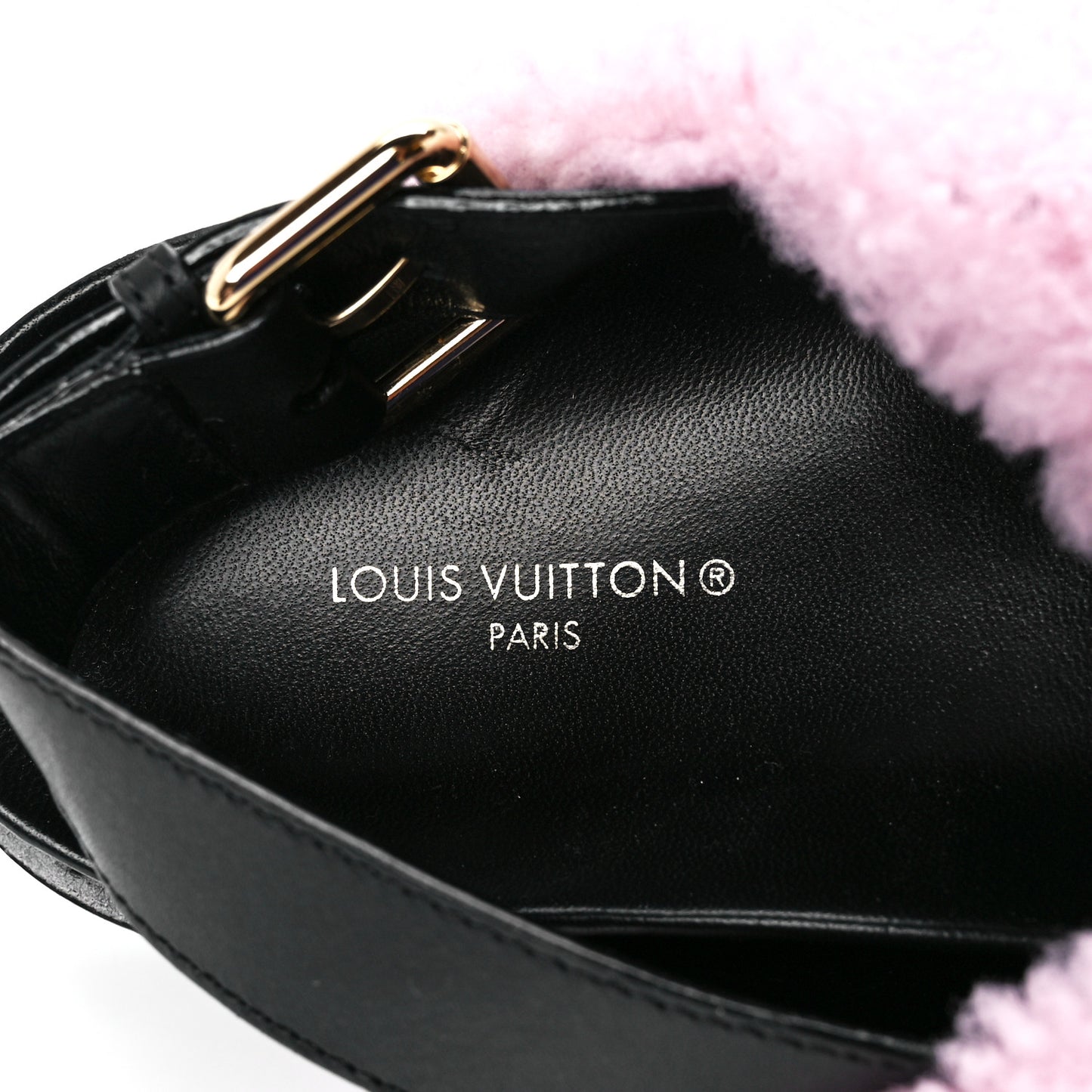 Shearling Paseo Sandals 39 Pink