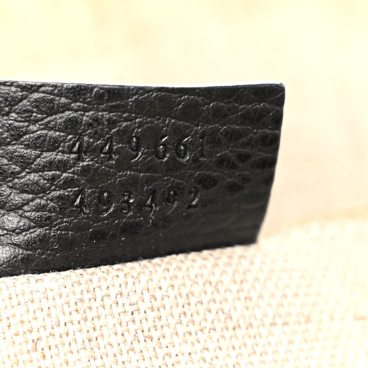 Gucci Dollar Calfskin Small GG Charm Dome Bag Black 7 of 12