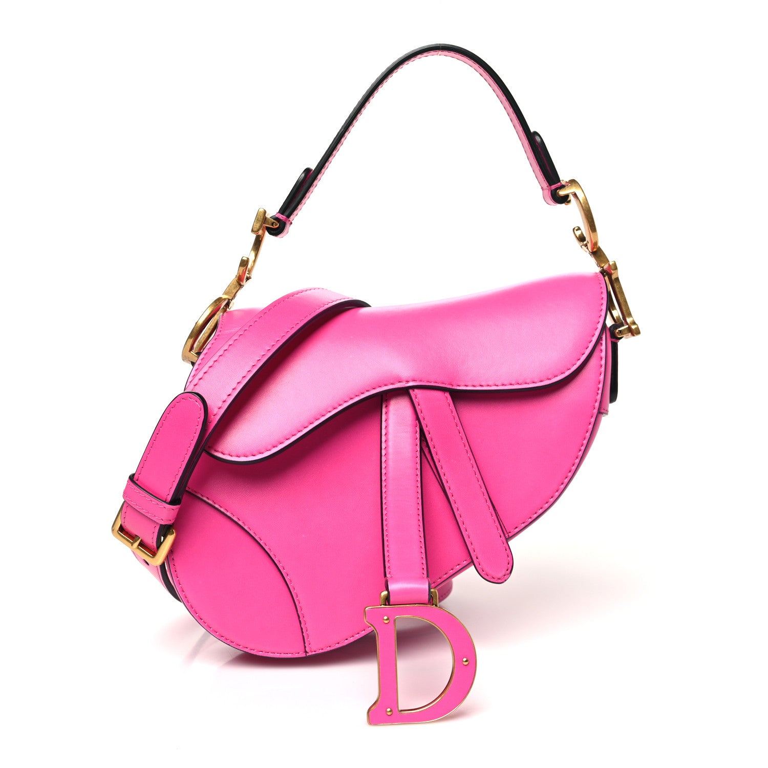 dior ディオール SADDLE ミニバッグ ピンク