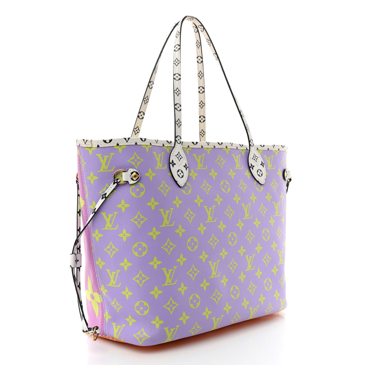 Monogram Giant Neverfull MM Pink Lilac