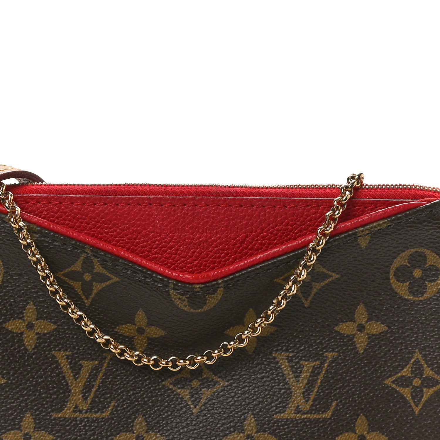 Louis Vuitton Monogram Pallas Clutch Cherry 8 of 10