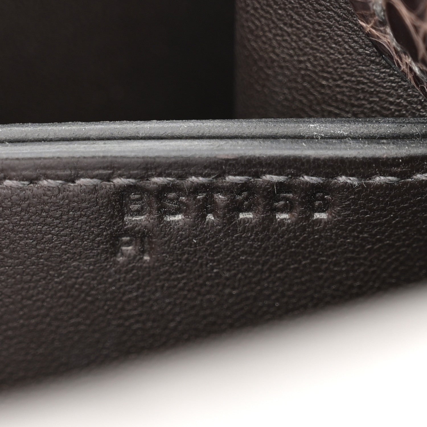 Hermes Shiny Alligator Matte Alligator Mini Sac Roulis Macassar Beton 7 of 11