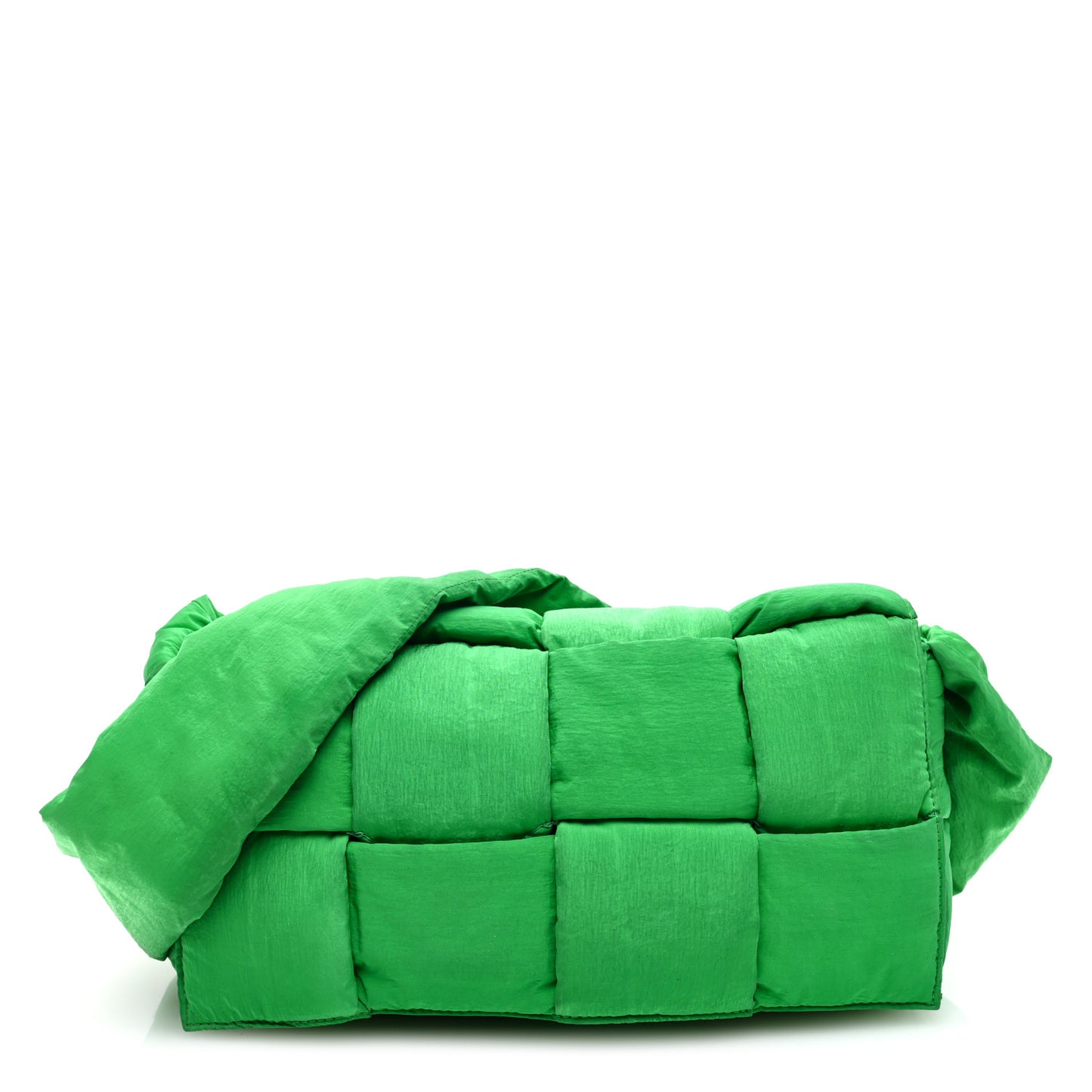 Nylon Intrecciato Padded Tech Cassette Bag Parakeet