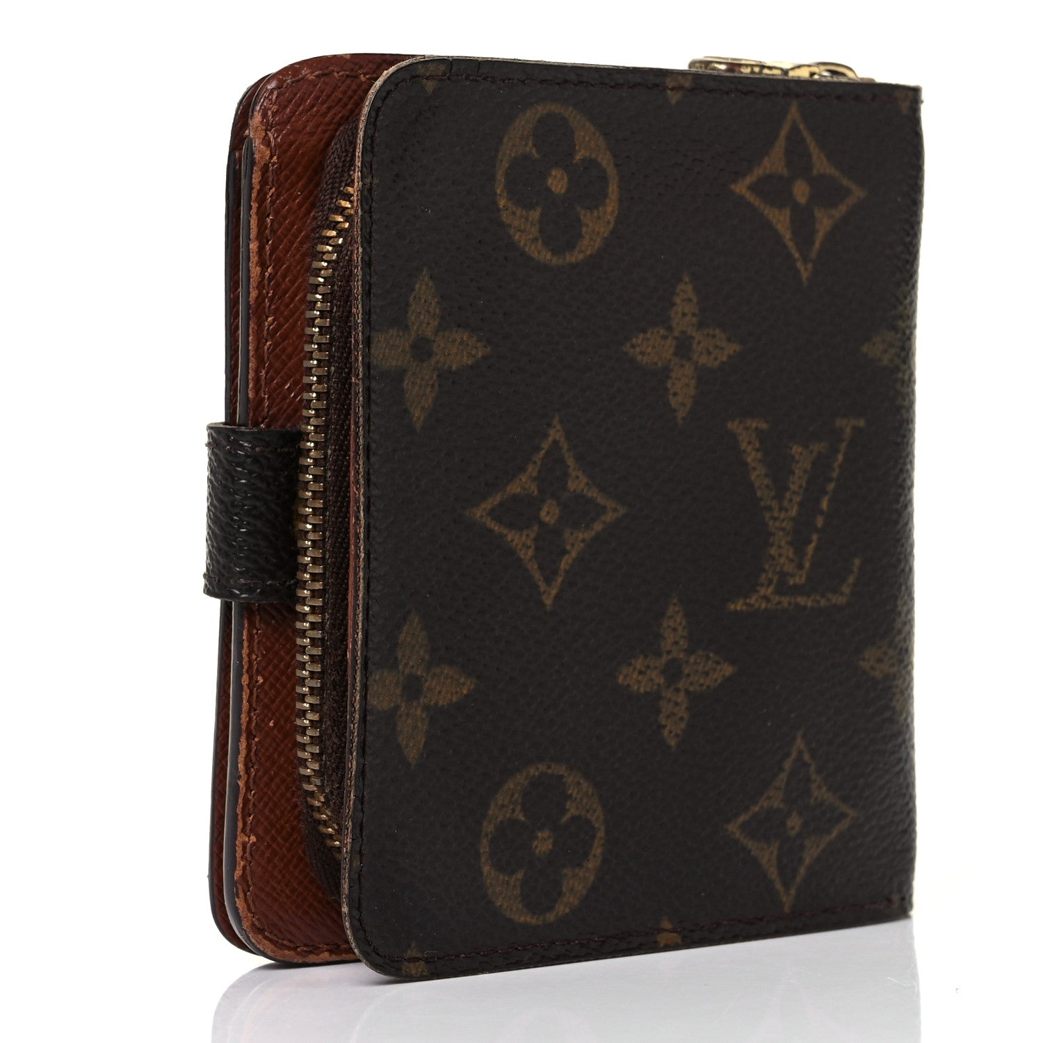 Louis Vuitton Monogram Compact Zippe Zipped Wallet 3 of 10