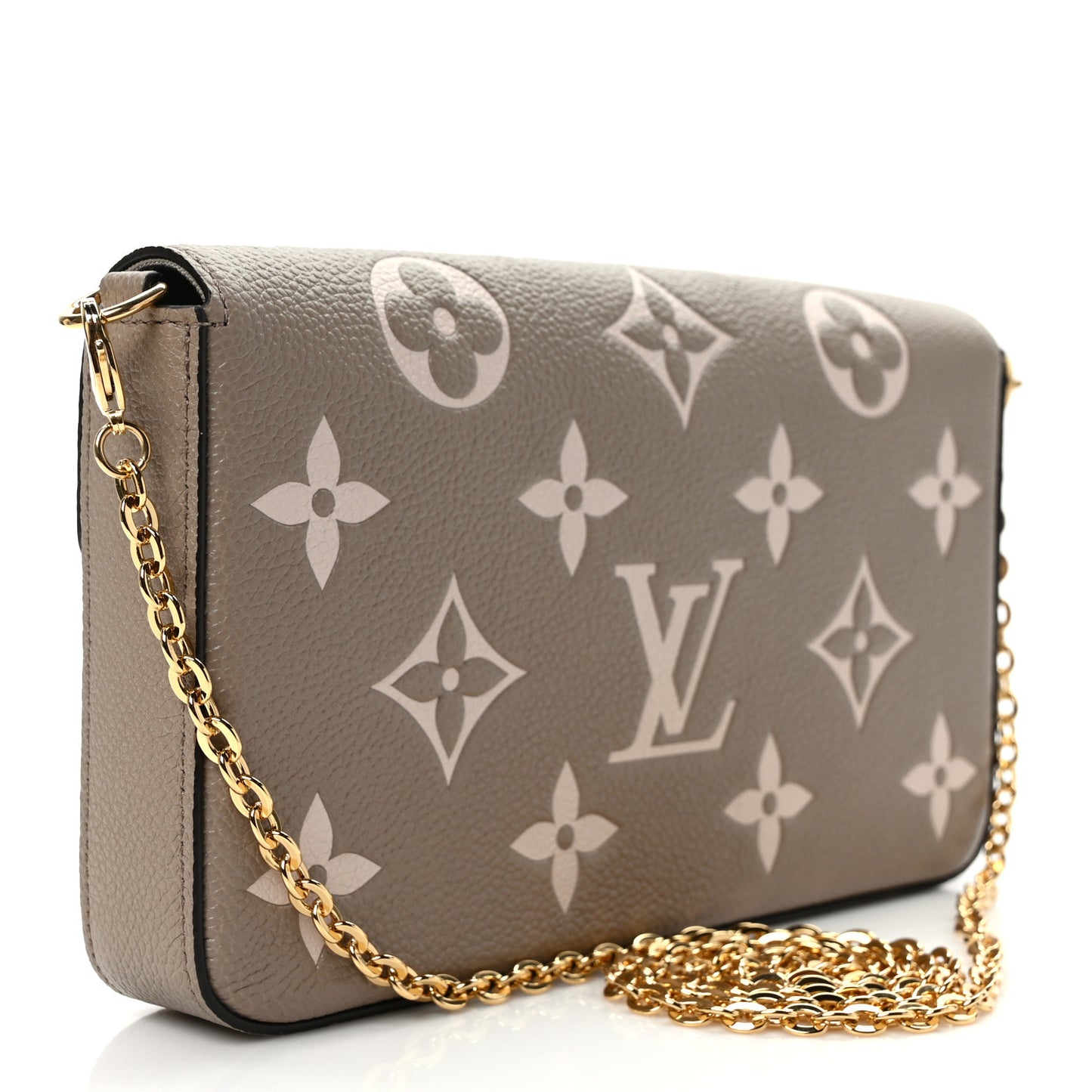Empreinte Monogram Giant Felicie Pochette Tourterelle Creme