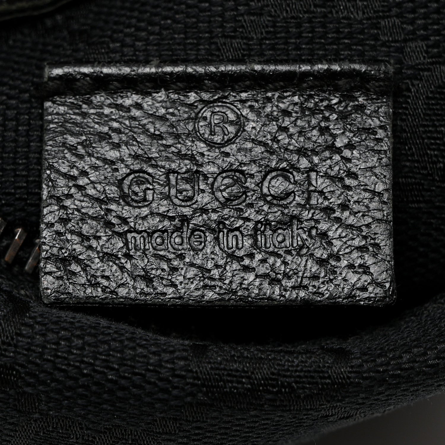 Gucci GG Monogram Double Pocket Belt Bag Black 8 of 12