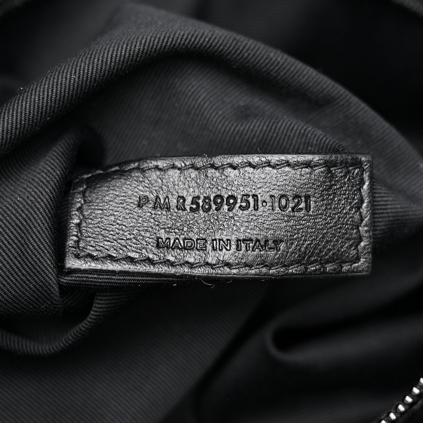 Crinkled Calfskin Matelasse Monogram Medium Niki Shopper Tote Black