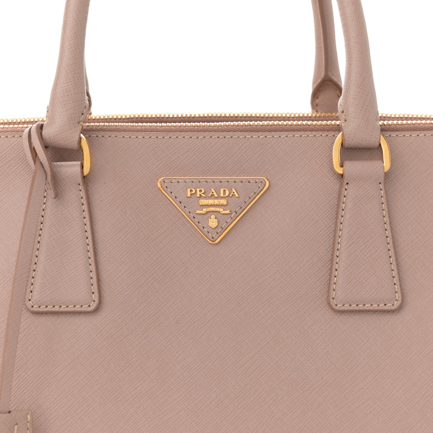 Saffiano Large Galleria Double Zip Tote Cammeo