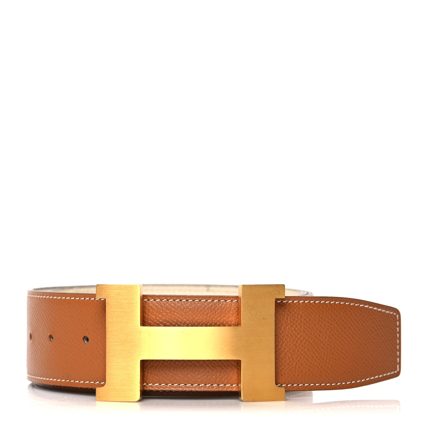 Epsom 24mm Constance Belt 95 Gold Craie