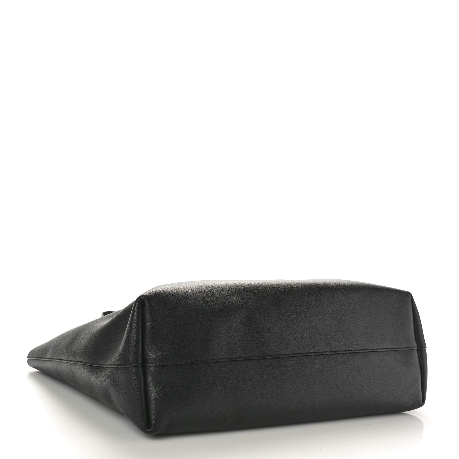 Saint Laurent Calfskin Large Shopping Tote Black 5 of 13