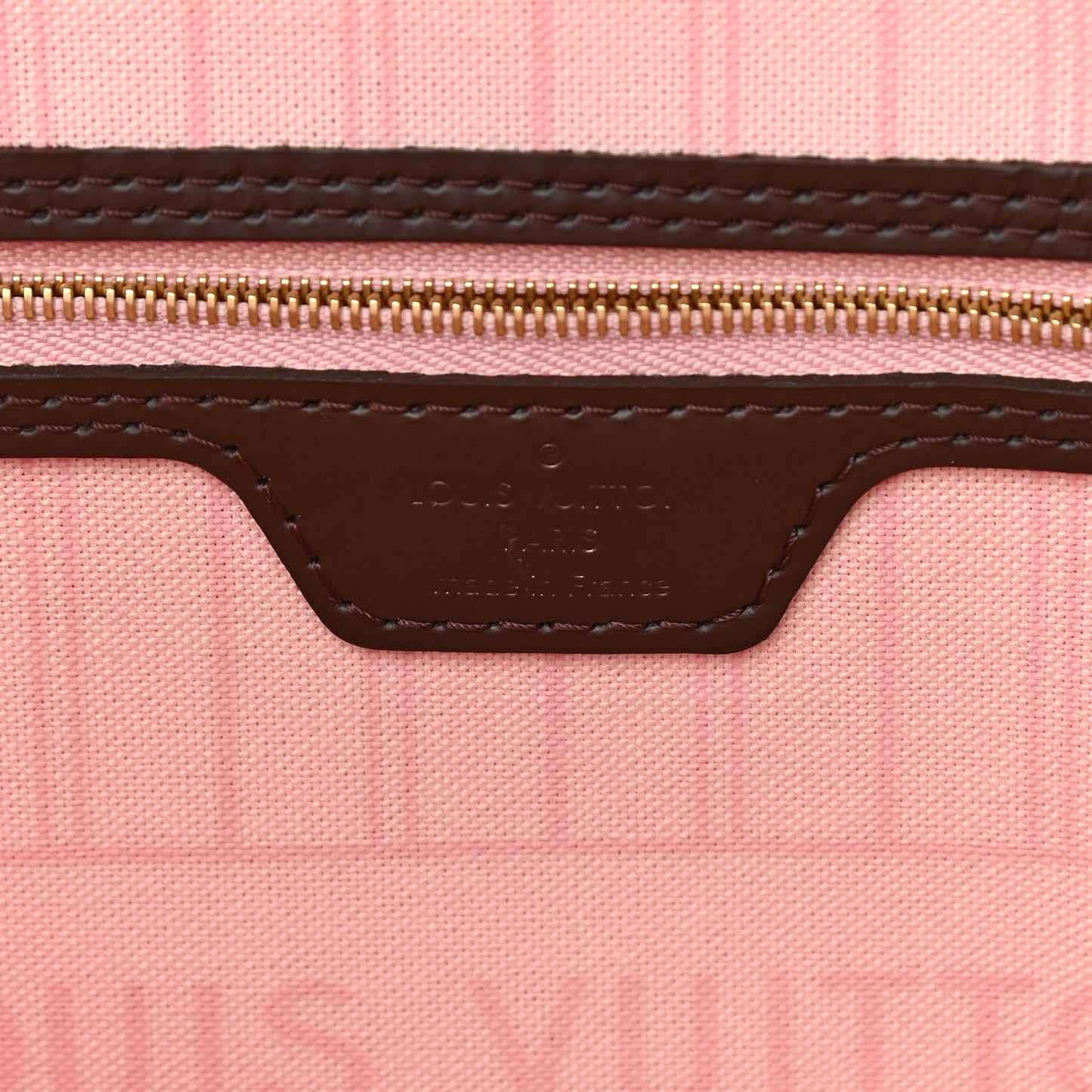 Damier Ebene Neo Neverfull MM Rose Ballerine