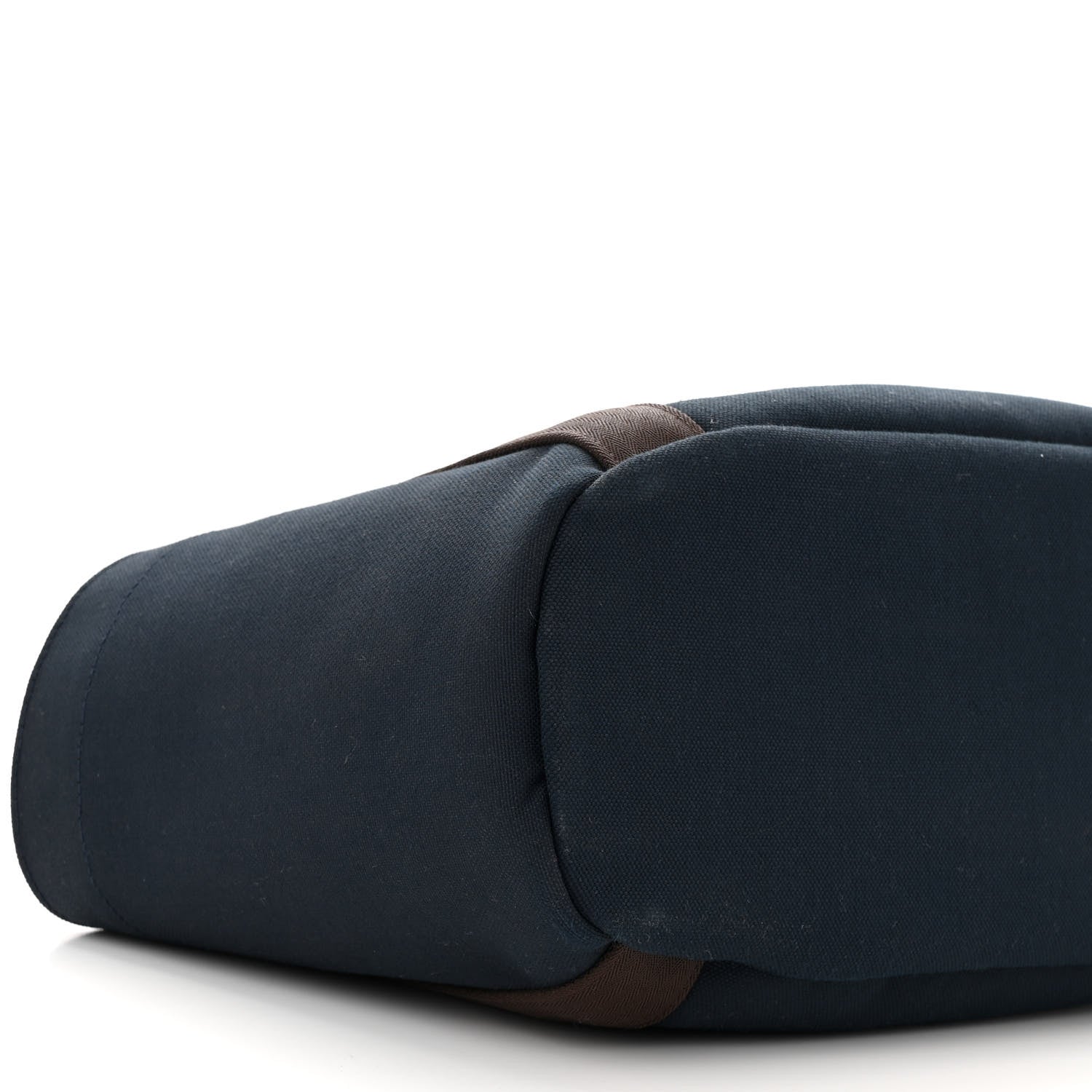 Hermes Canvas The Grooming Bag Bleu Navy Feu 9 of 10