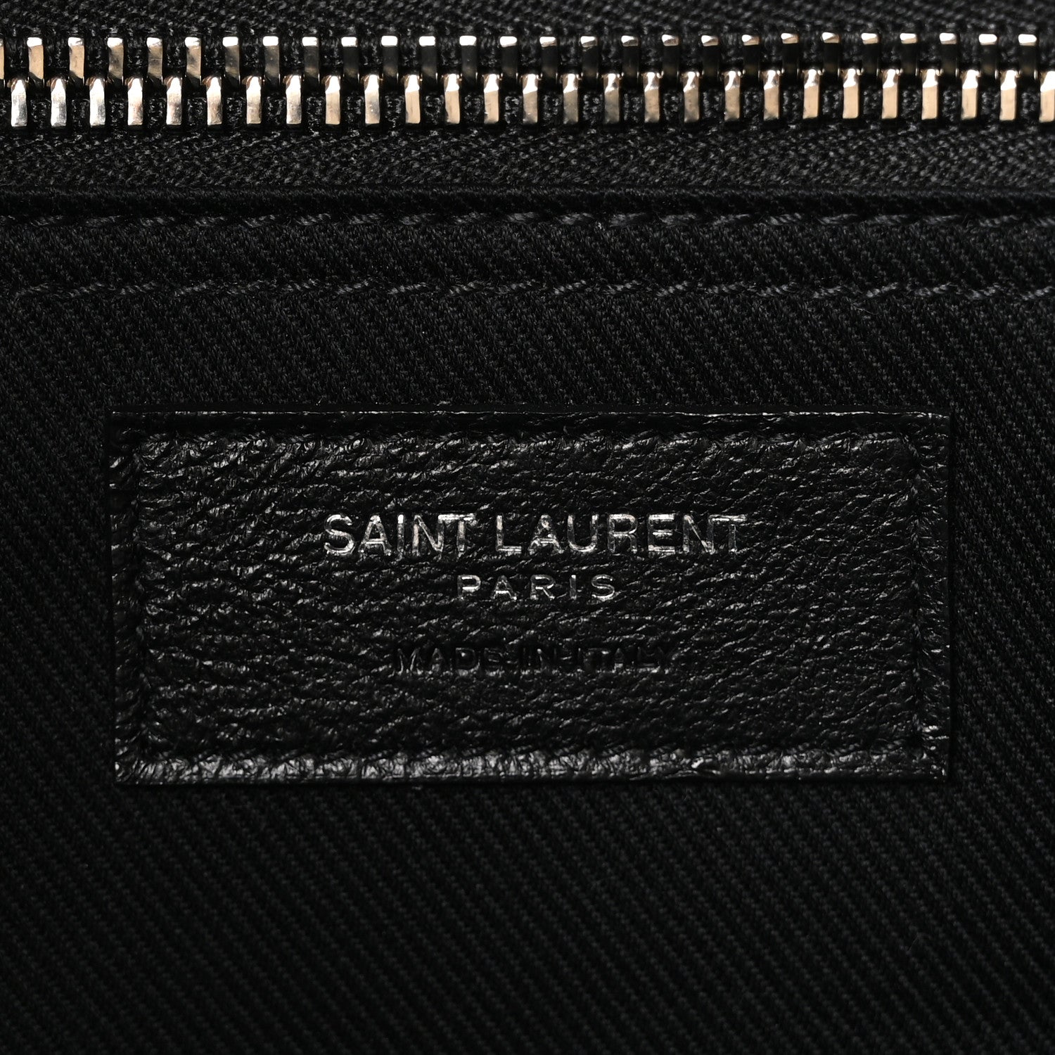 Saint Laurent Vitello Large Rive Gauche Tote Sea Salt 6 of 10