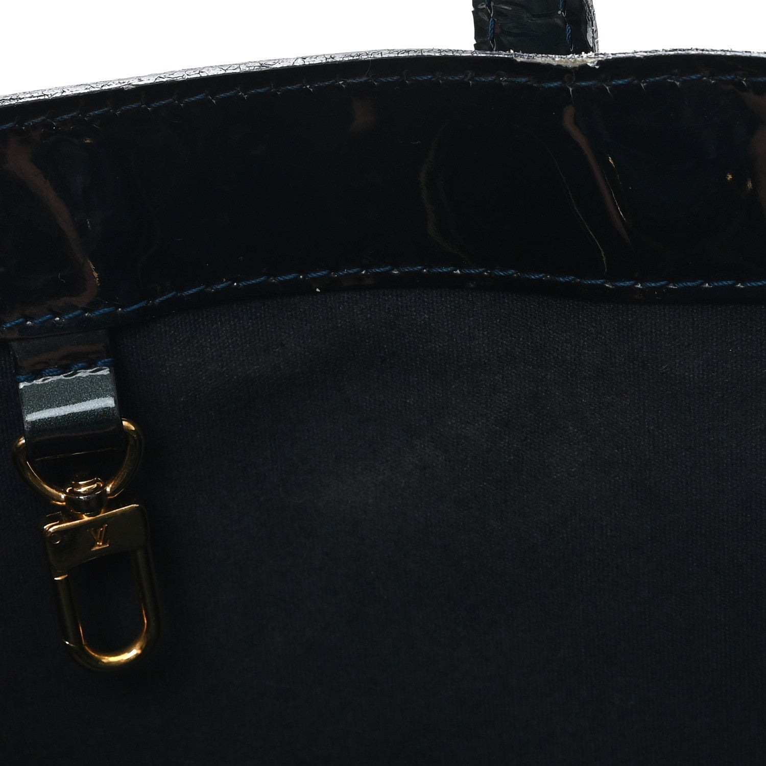 Louis Vuitton Vernis Wilshire PM Blue Nuit 11 of 11