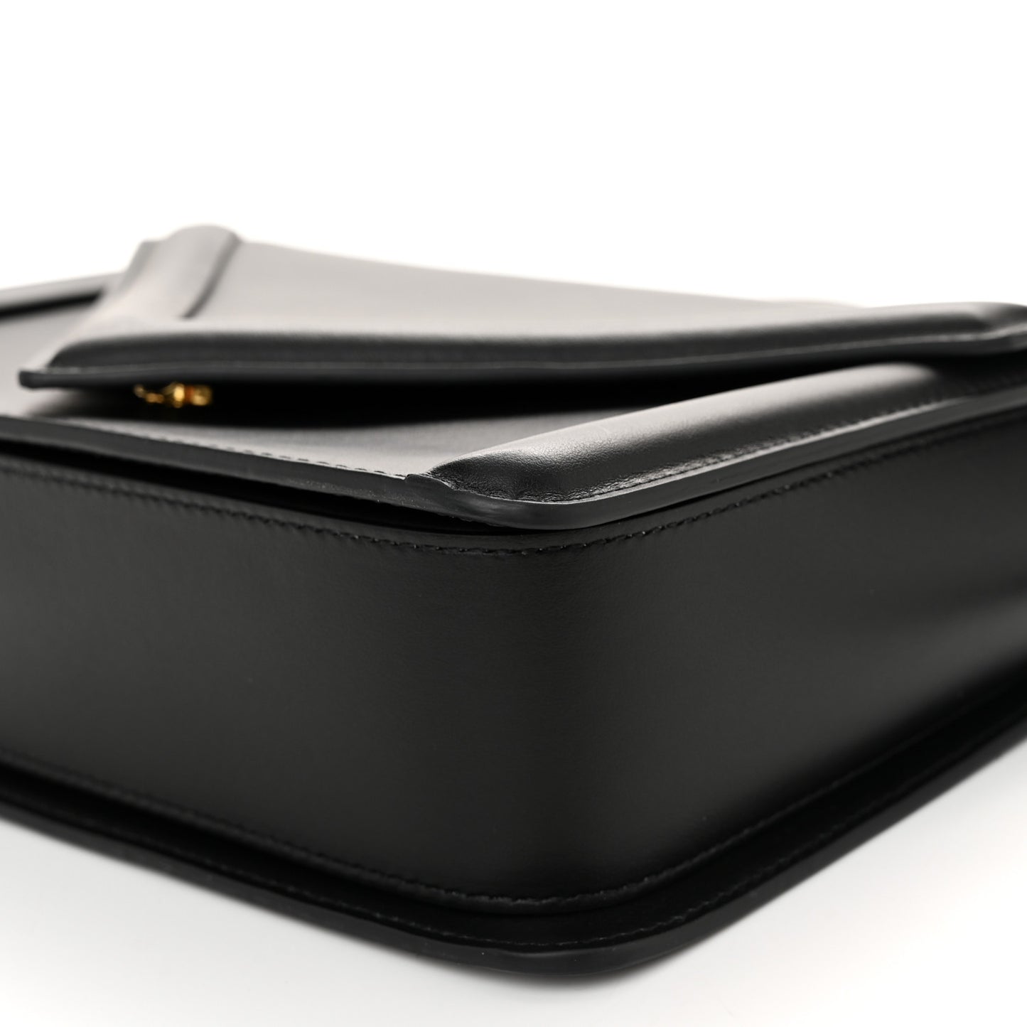 Smooth Calfskin M Frame Box Bag Black