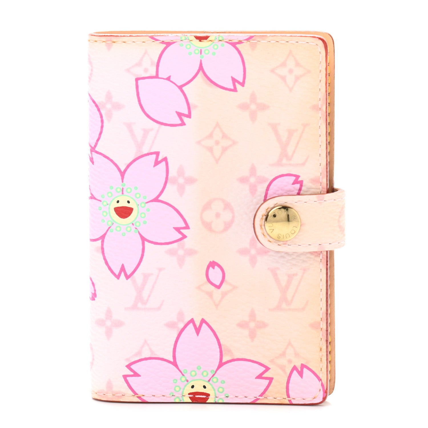 Louis Vuitton Monogram Cherry Blossom Carnet de Bal Mini Agenda