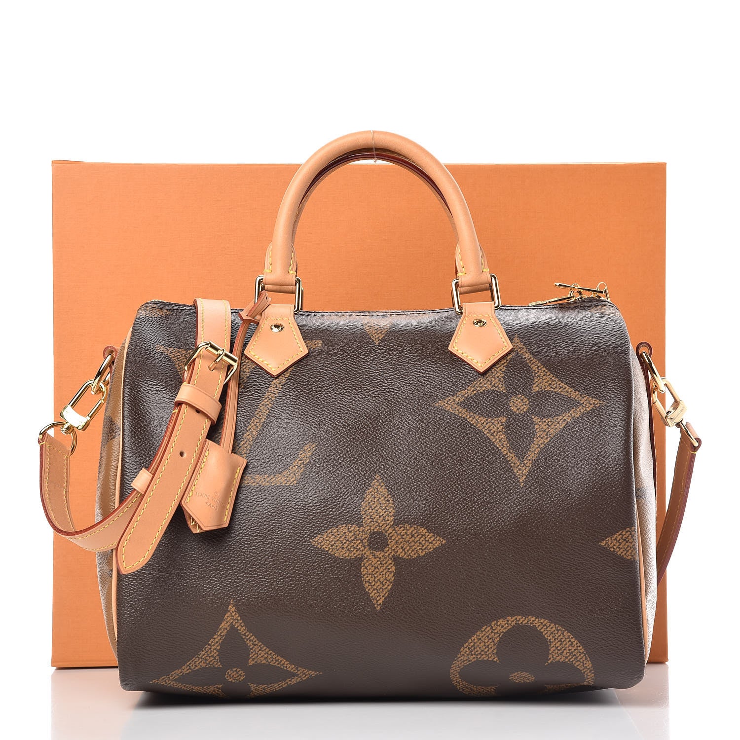 Louis Vuitton Reverse Monogram Giant Speedy Bandouliere 30 11 of 11