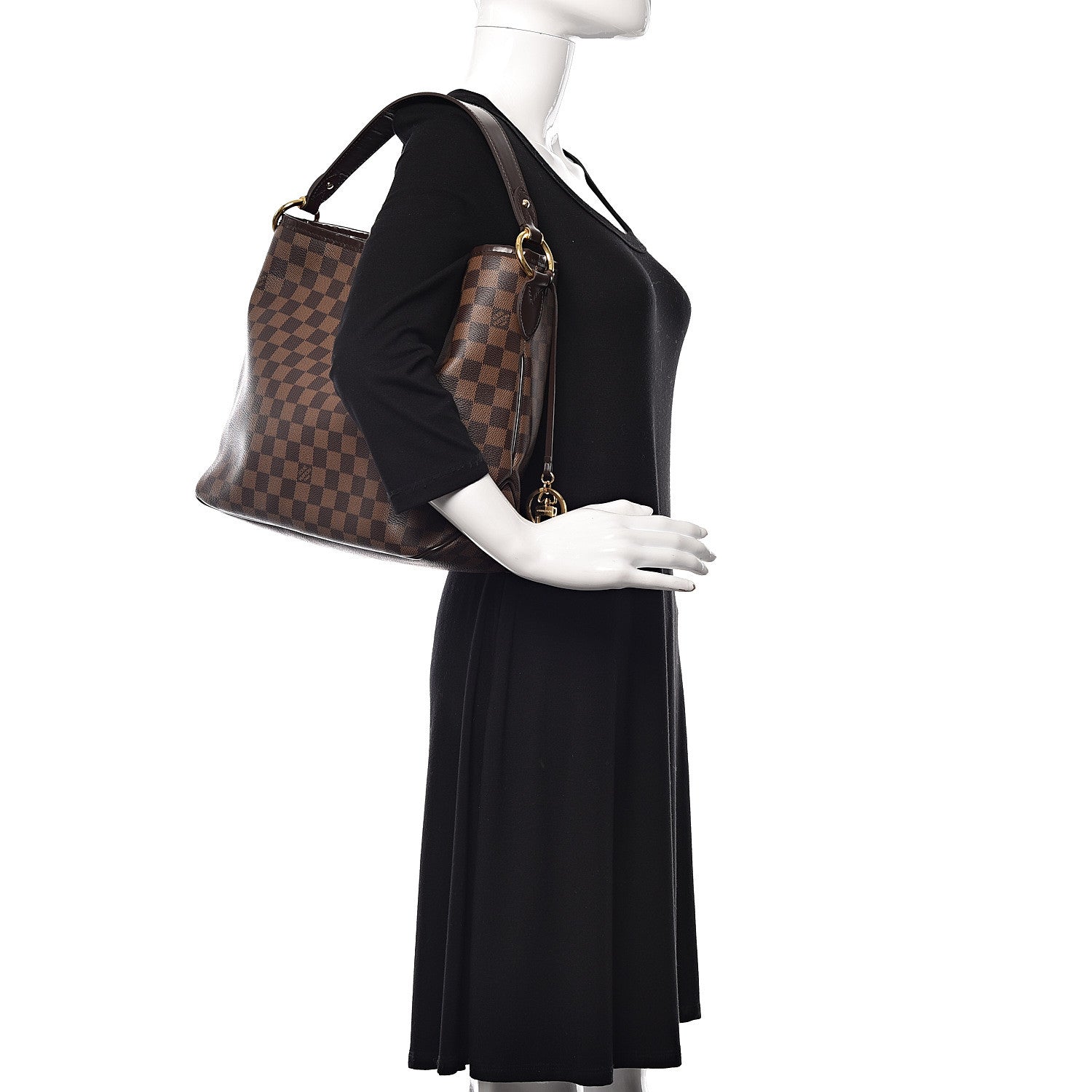 Louis Vuitton Damier Ebene Delightful PM 2 of 18