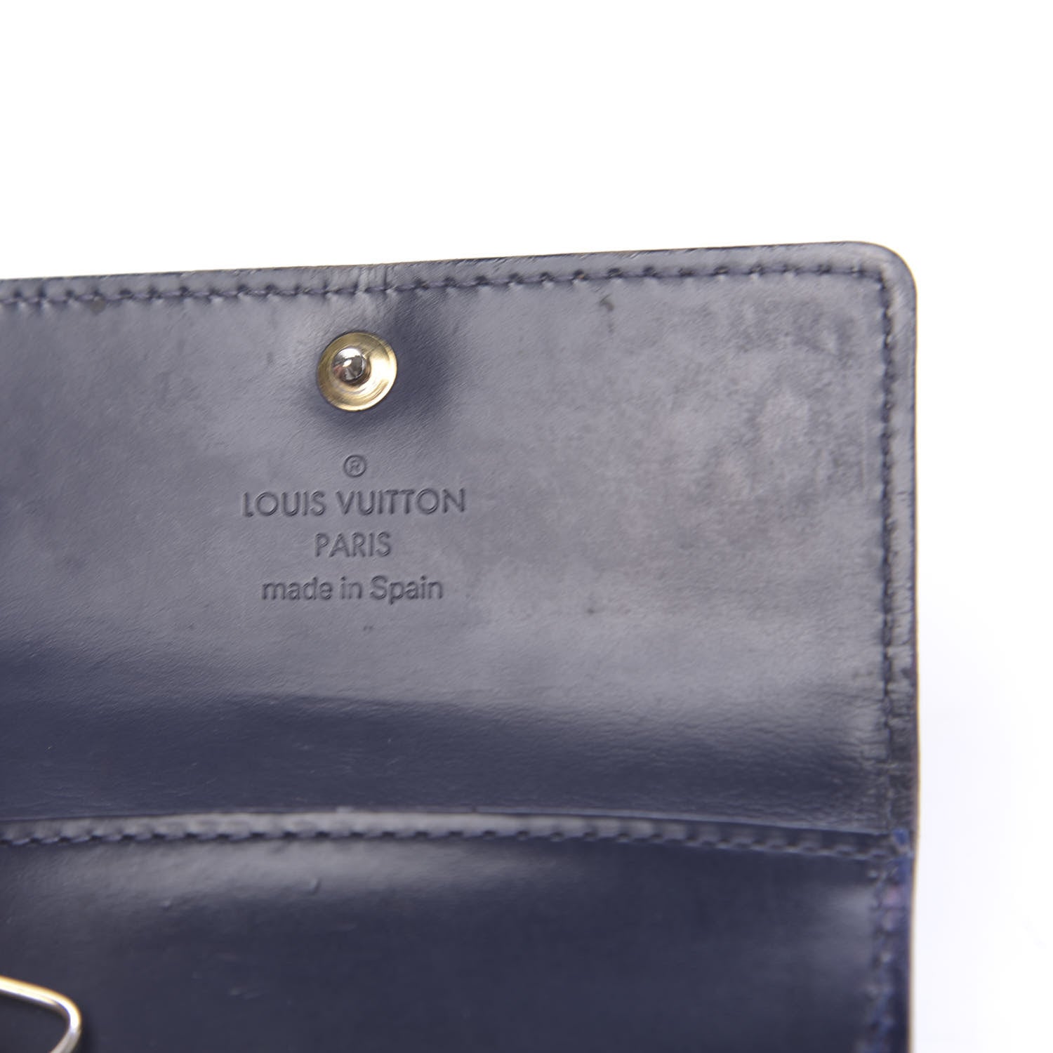 Louis Vuitton Vernis Multicles 4 Key Holder Indigo 6 of 9