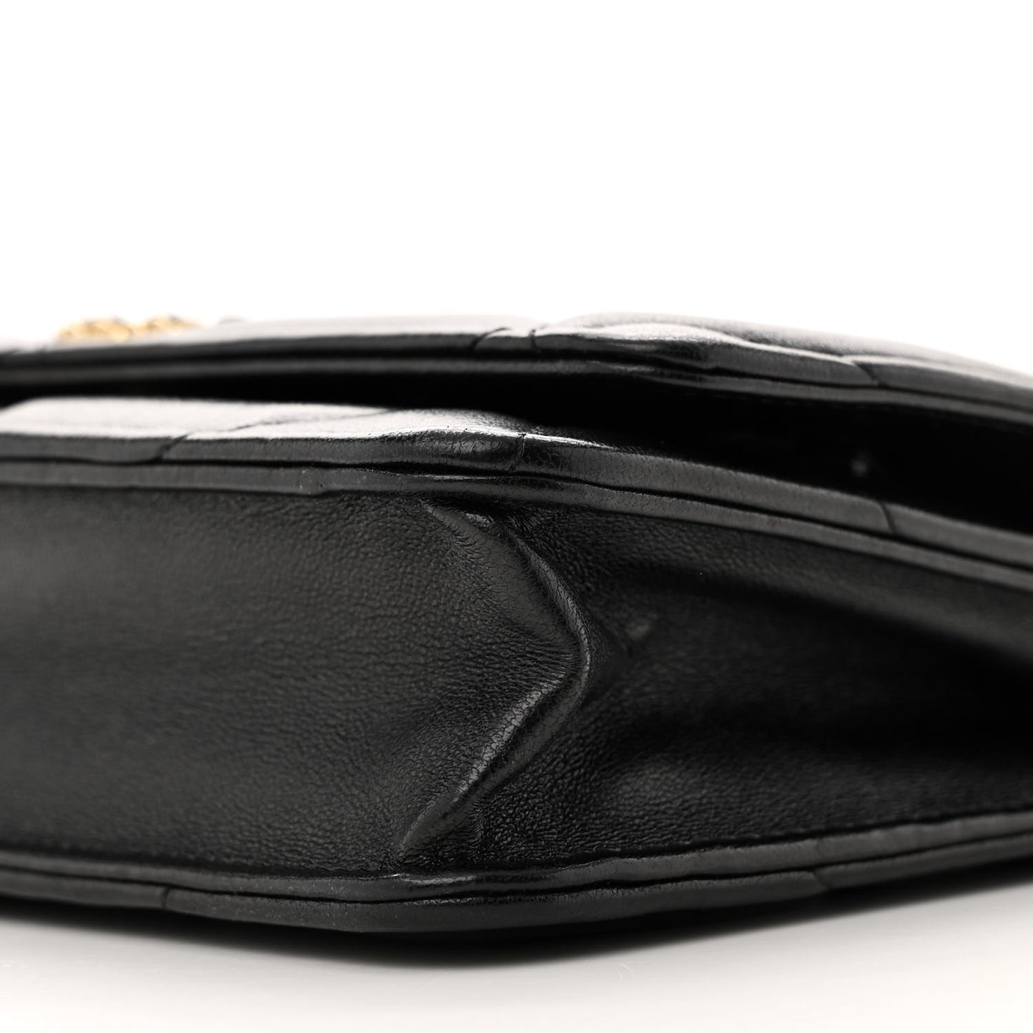 Lambskin Quilted Chanel 19 Wallet On Chain WOC Black