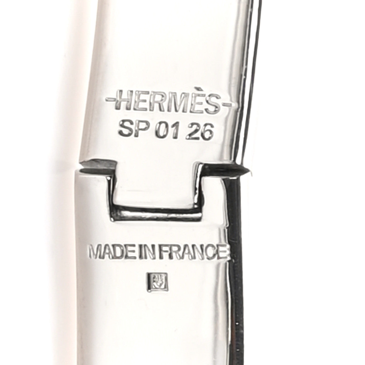 Hermes Matte Enamel Narrow Clic Clac HH Bracelet GM Black 5 of 5