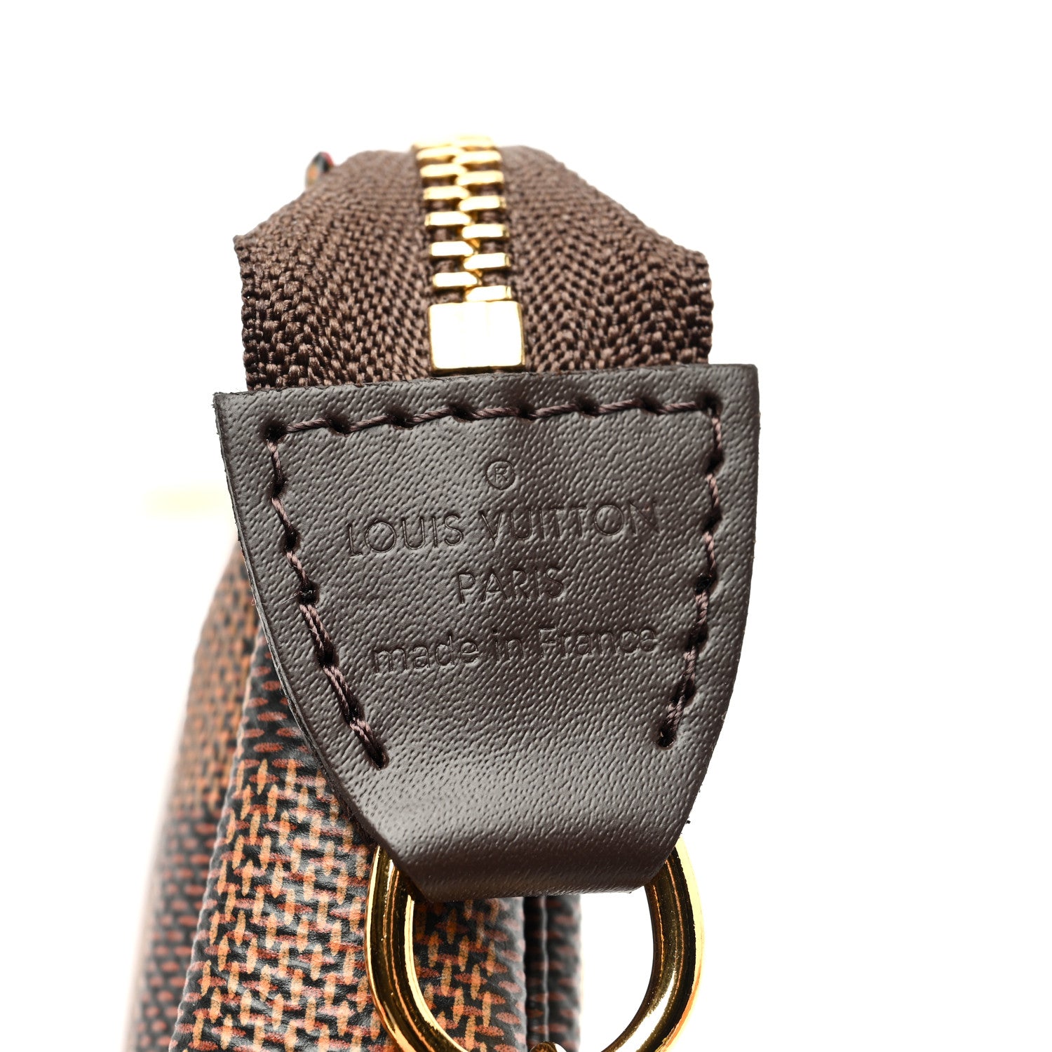 Louis Vuitton Damier Ebene Mini Pochette Accessories 6 of 9