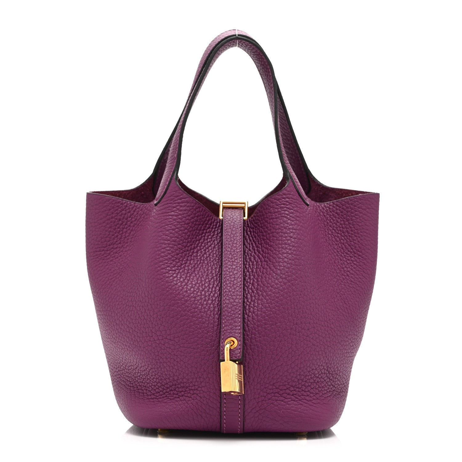 エルメス Hermes Taurillon Clemence Picotin Lock 18 PM Anemone 1788201