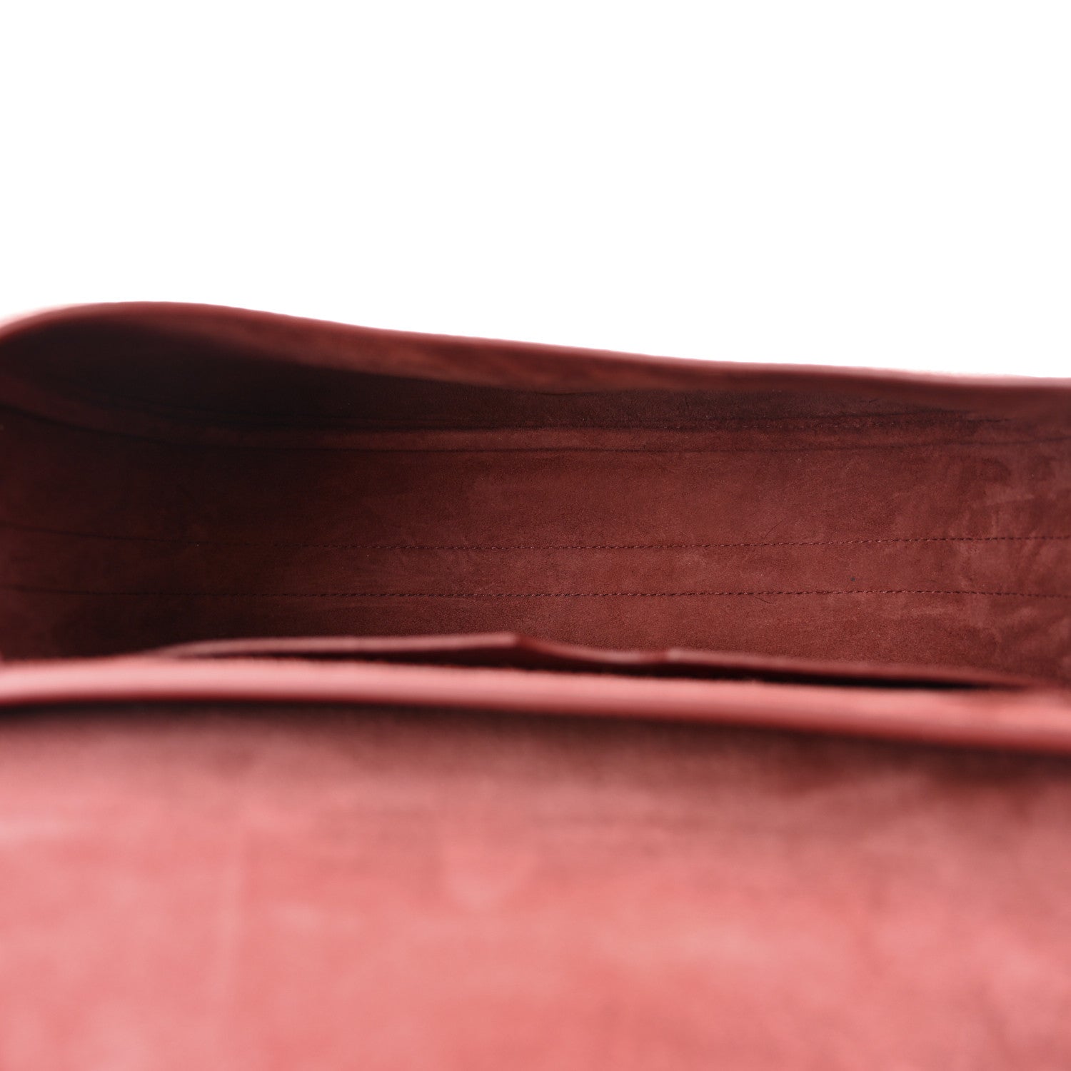 Christian Dior Grained Calfskin Large Bobby Flap Red Bricks 5 of 10
