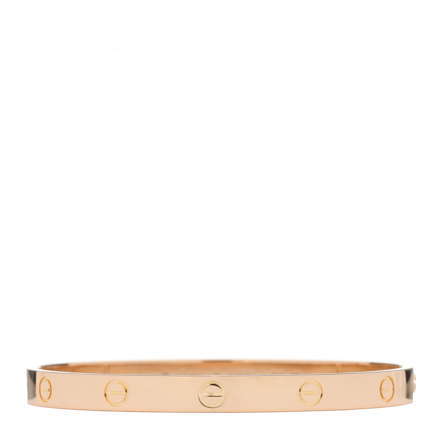 18K Pink Gold LOVE Bracelet 19