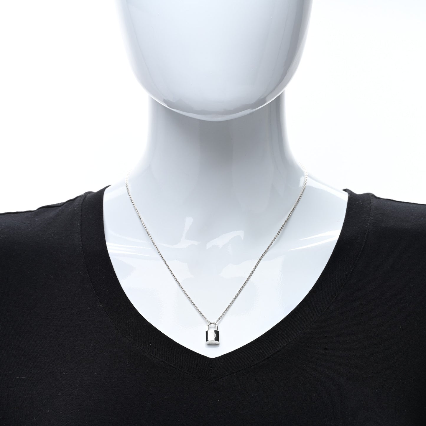 Sterling Silver Lockit Necklace