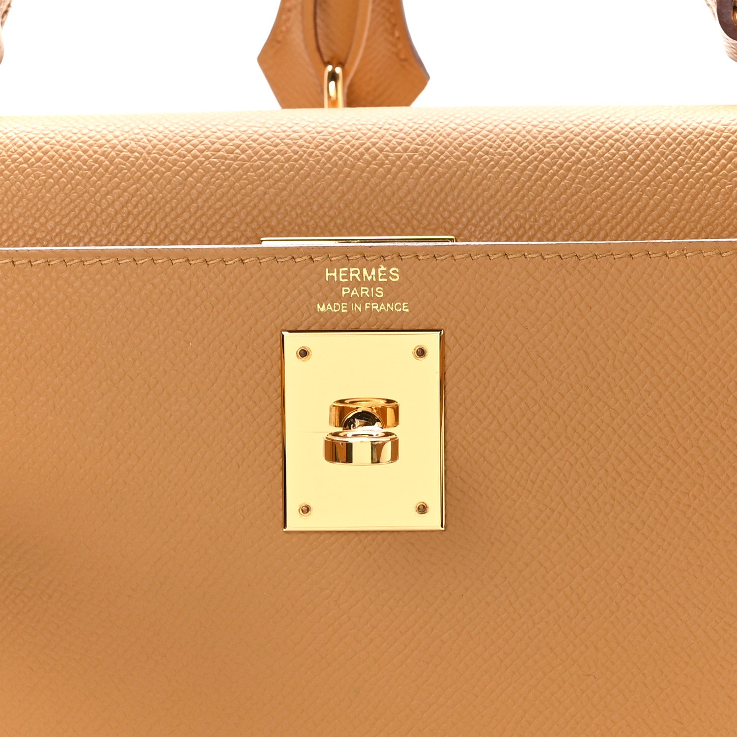 Hermes Epsom Kelly Sellier 28 Sesame 6 of 10