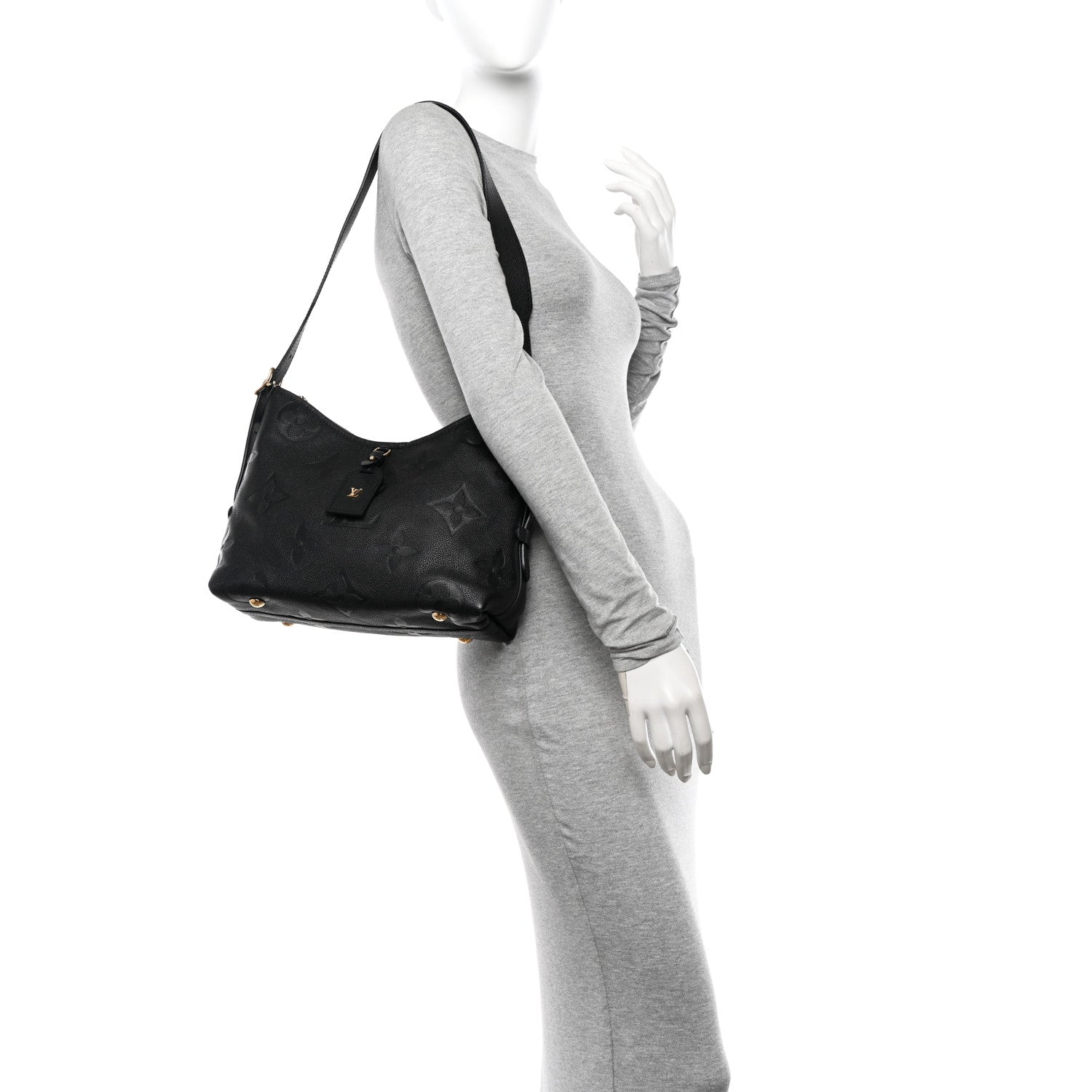 Louis Vuitton Empreinte Carryall PM Black 2 of 10