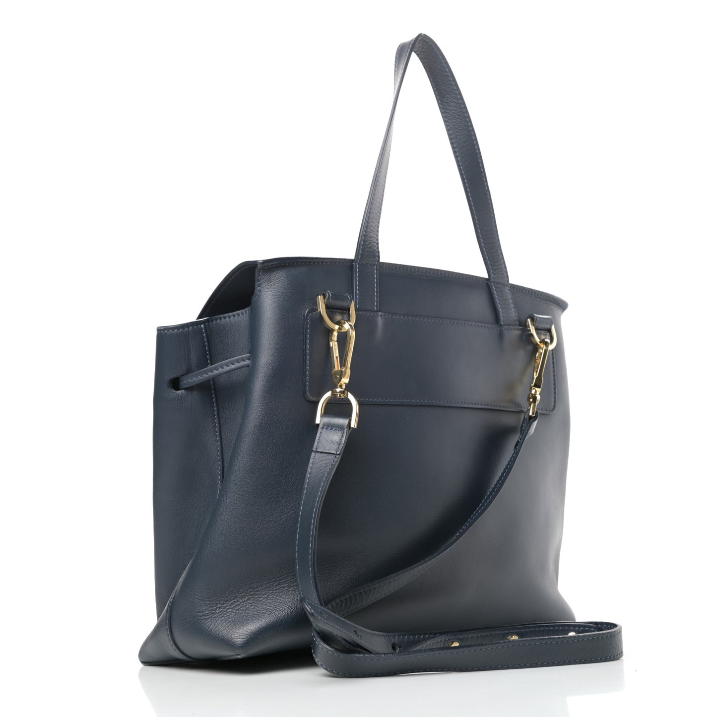 Calfskin Lady Bag Blu