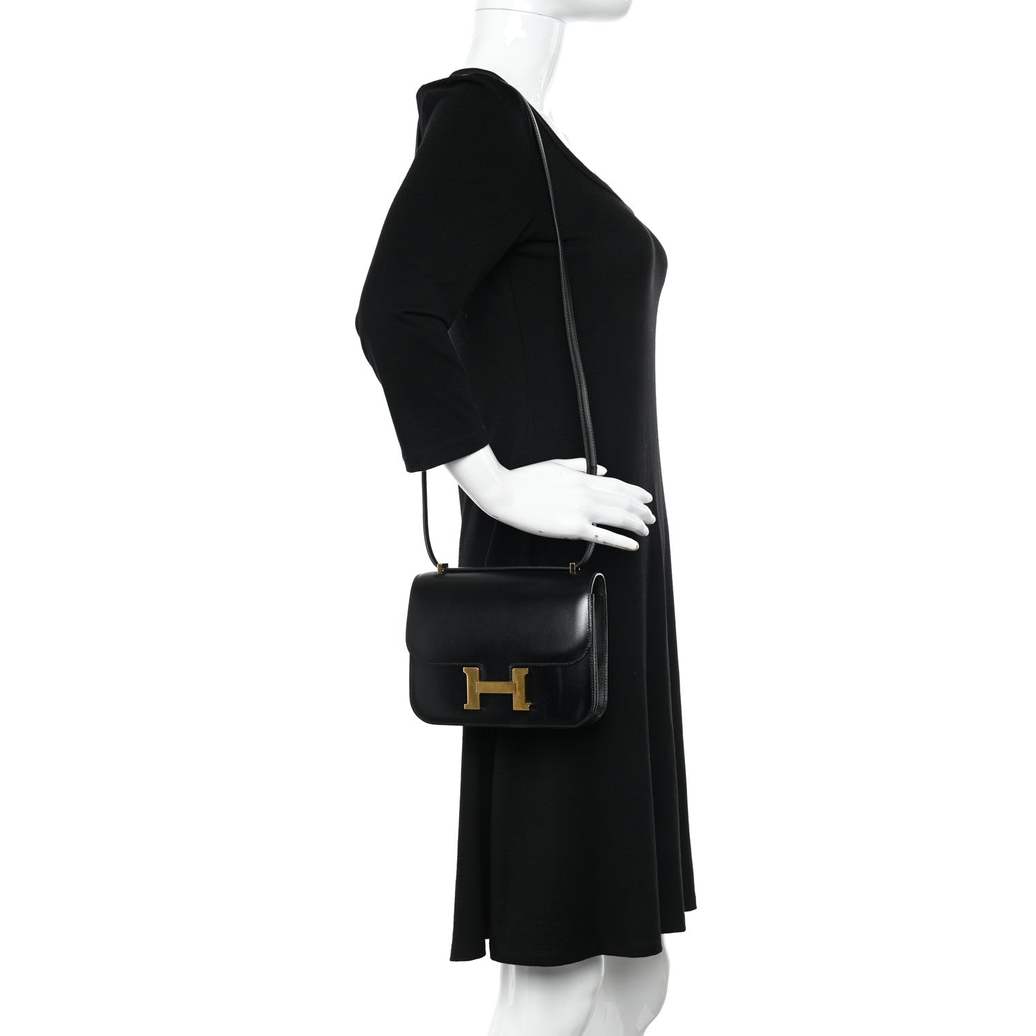 Hermes Box Constance 18 Black 2 of 17