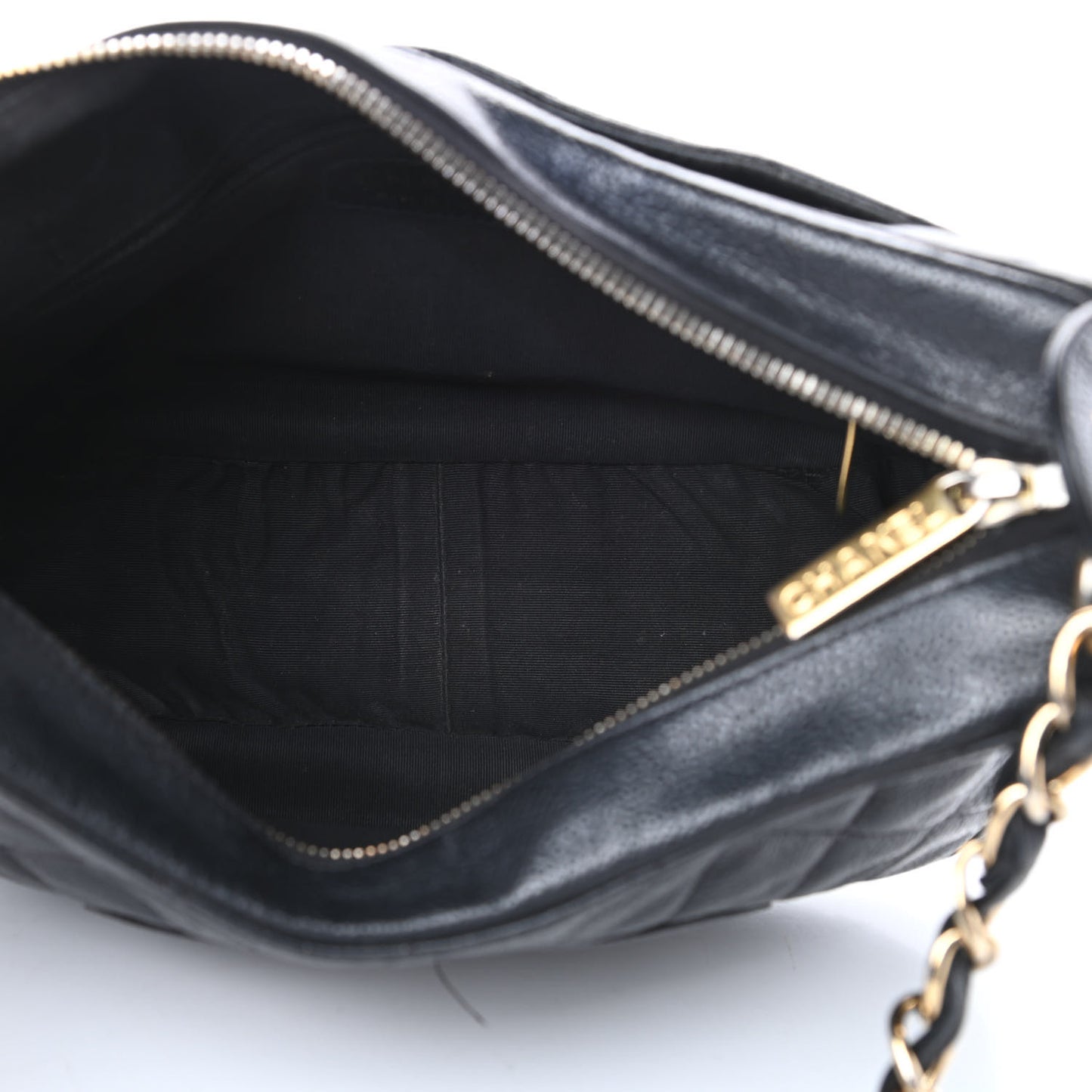 Caviar Quilted Timeless CC Shoulder Bag Black