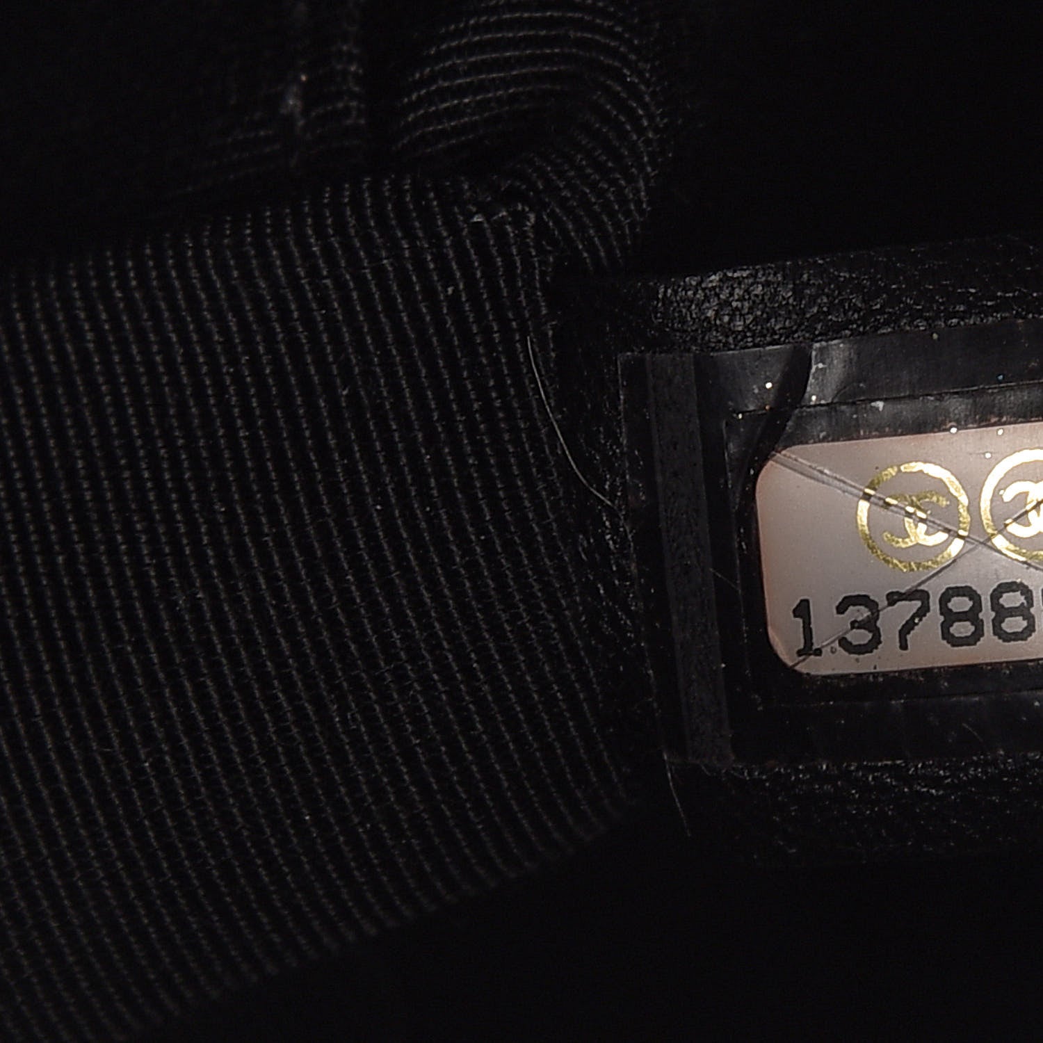 Chanel Calfskin Cerf Executive Shopper Tote Black 9 of 10