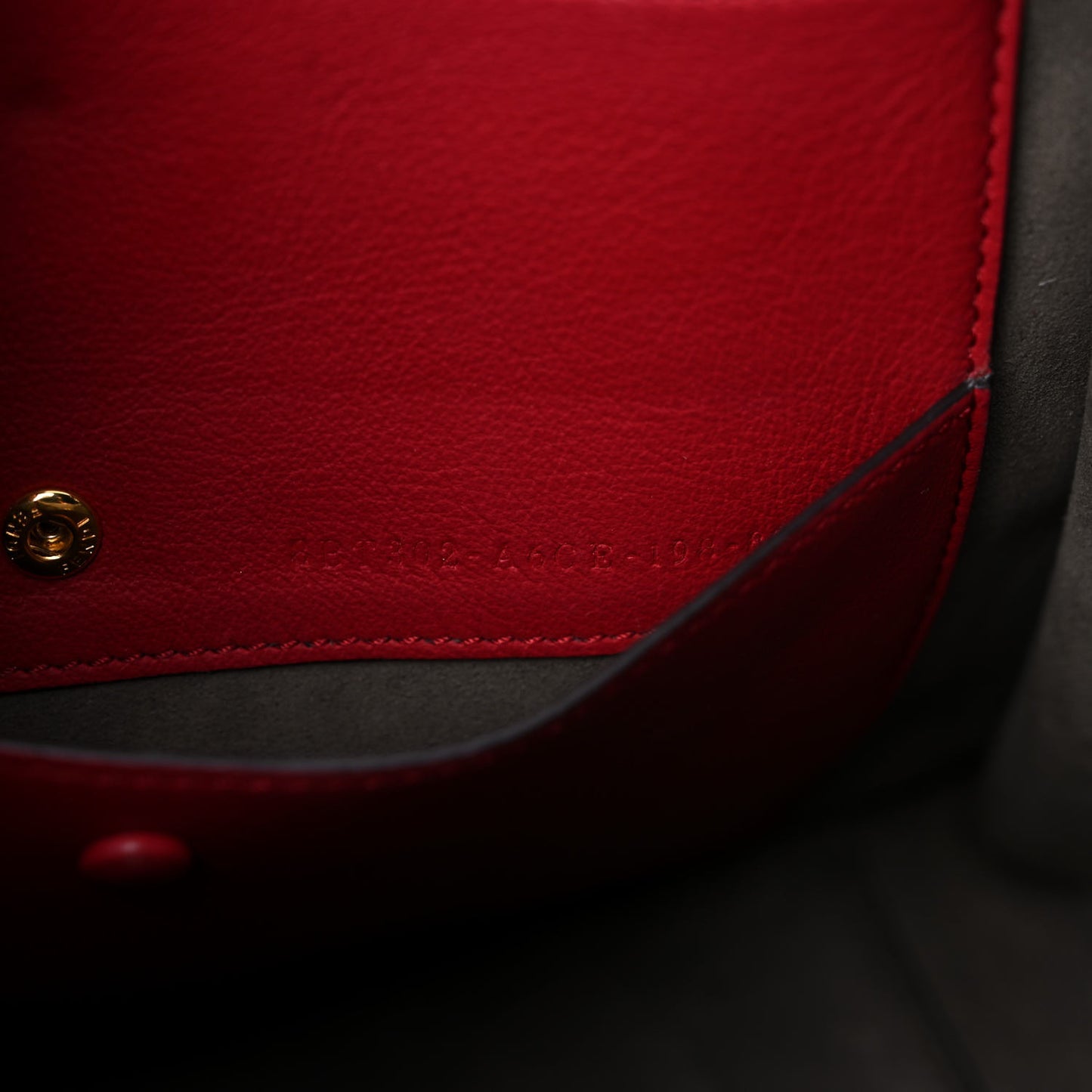 Vitello Grace FF 1974 Small Flip Tote Fragola Sepia