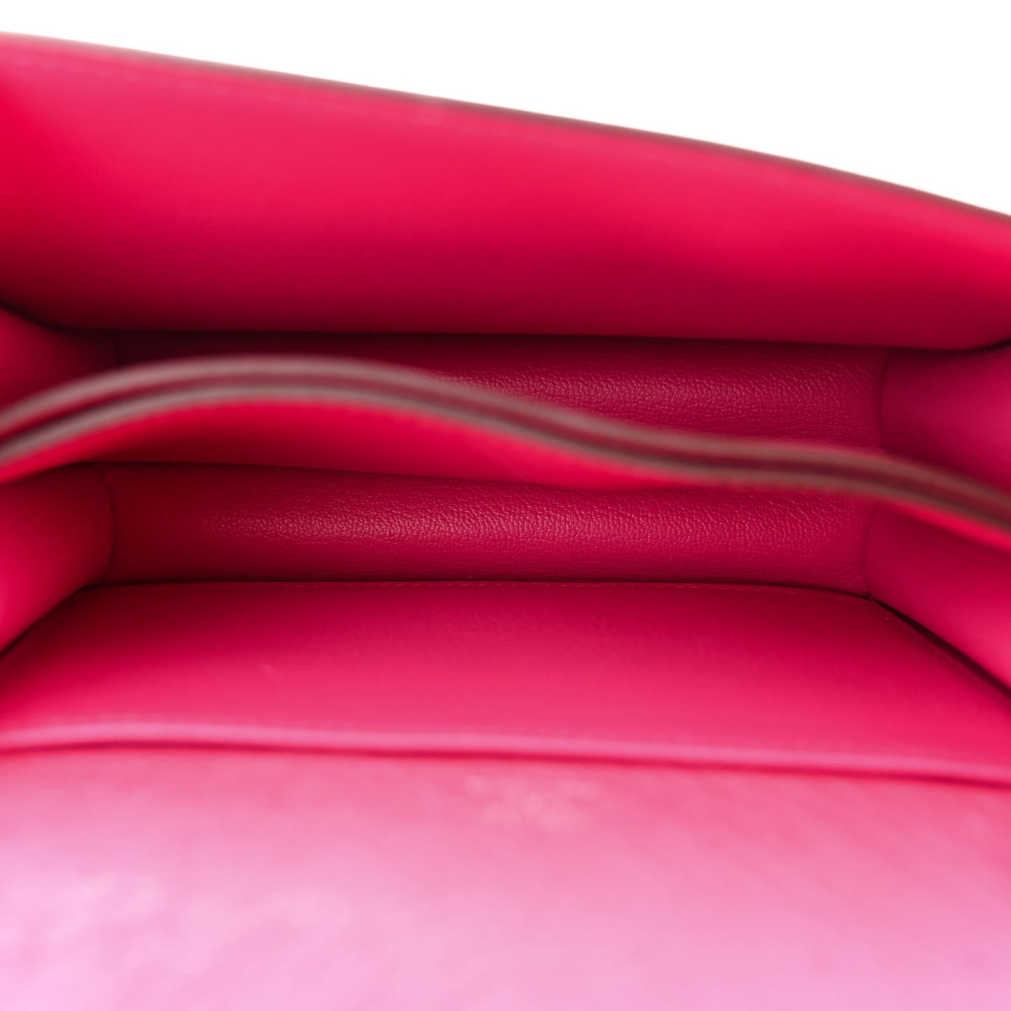 Ostrich Mini Sac Roulis Rose Tyrien