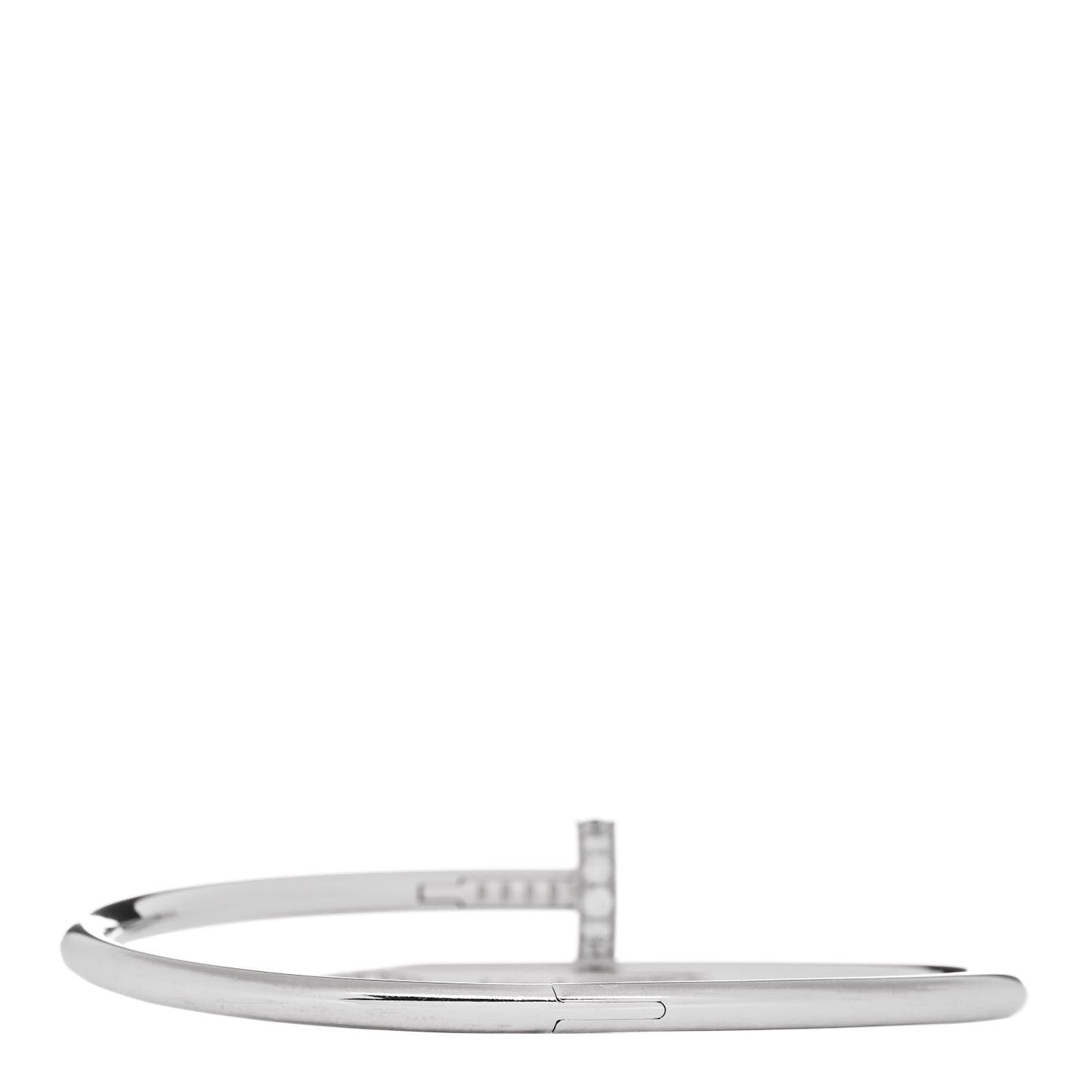18K White Gold Diamond Juste Un Clou Bracelet 18