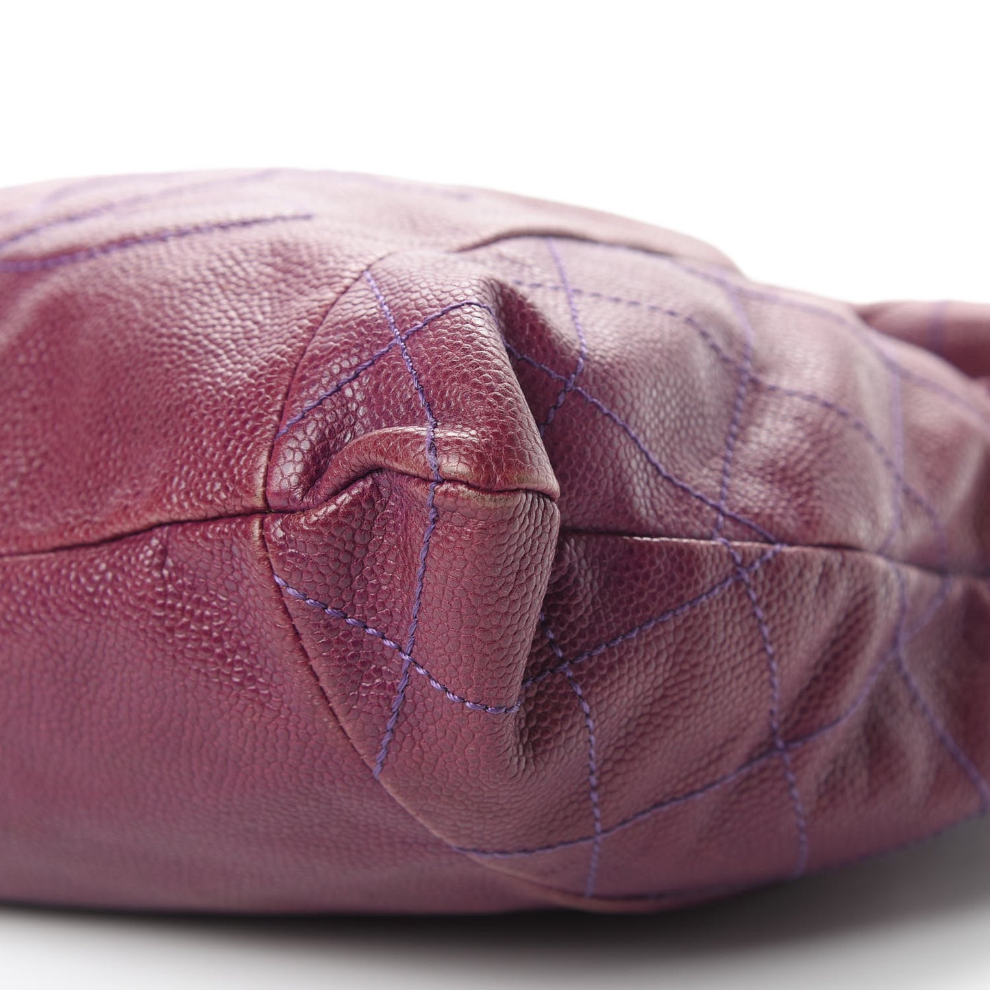 Caviar 31 Drawstring Tote Burgundy