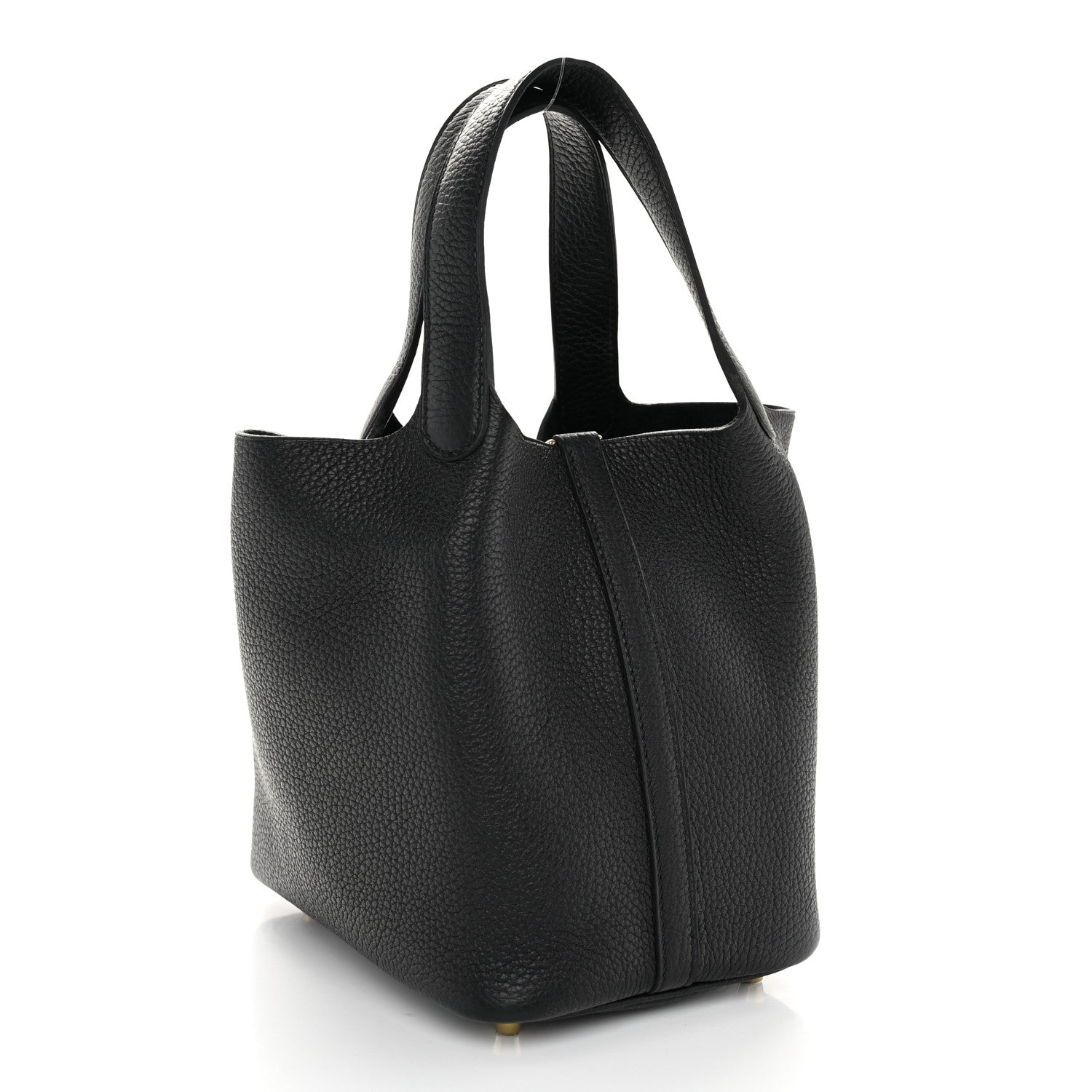 Hermes Taurillon Clemence Picotin Lock 18 PM Black 3 of 11