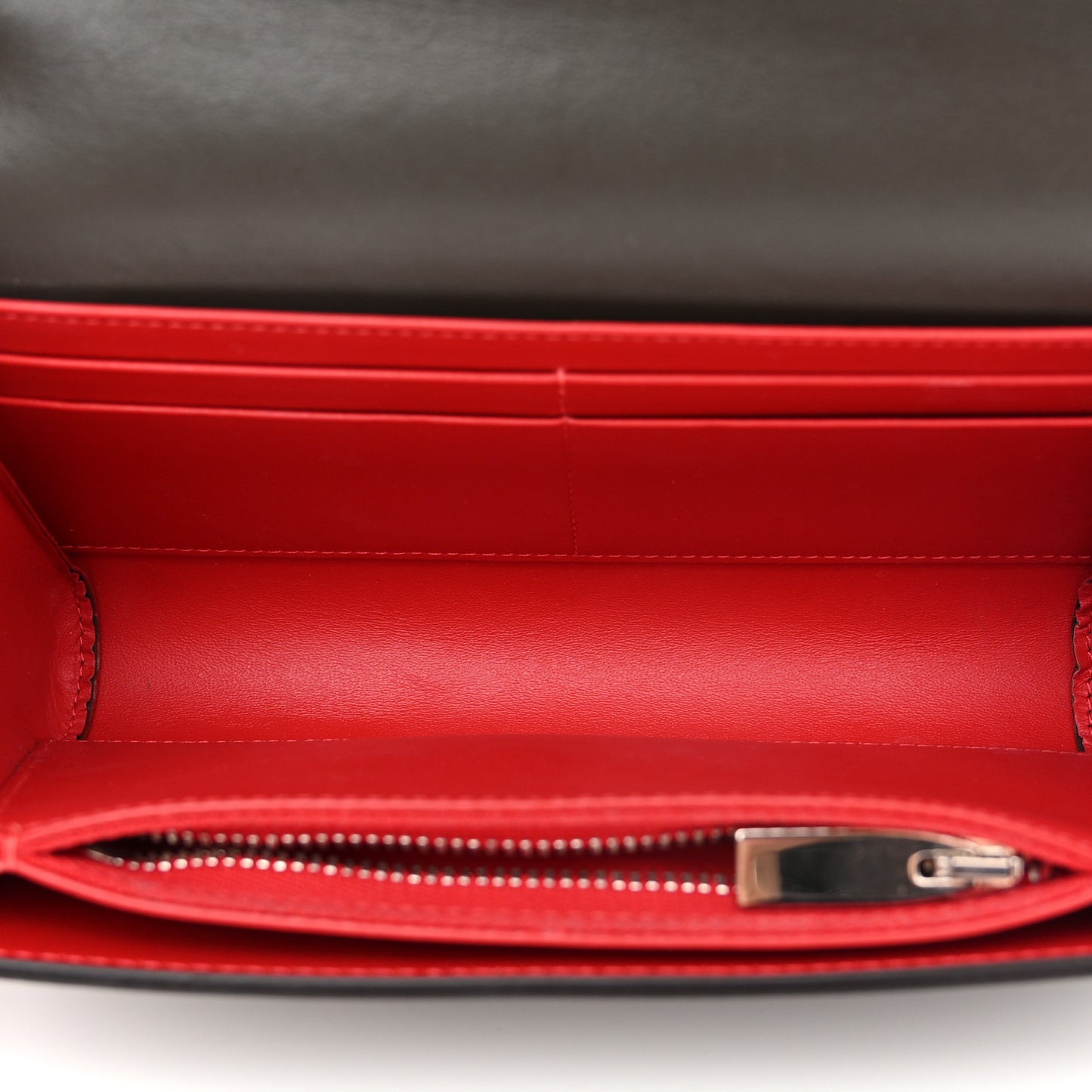 Calfskin Spikes Loubinthesky Paloma Clutch Rocket