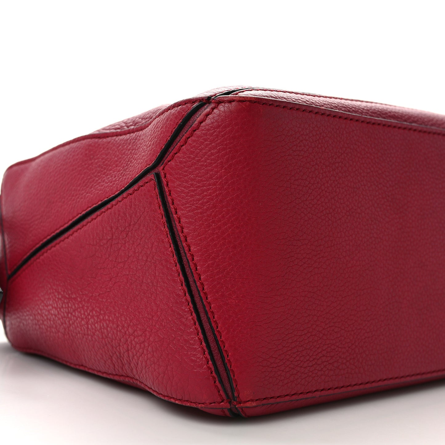 Calfskin Small Puzzle Bag Rouge