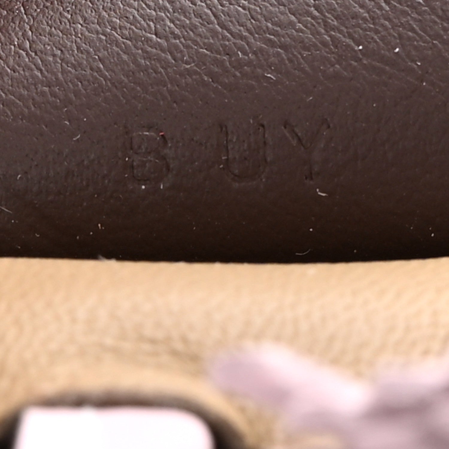 Hermes Milo Lambskin Grigri Rodeo Pegase Horse Bag Charm PM Beige Marfa Mauve Pale Moka 3 of 7