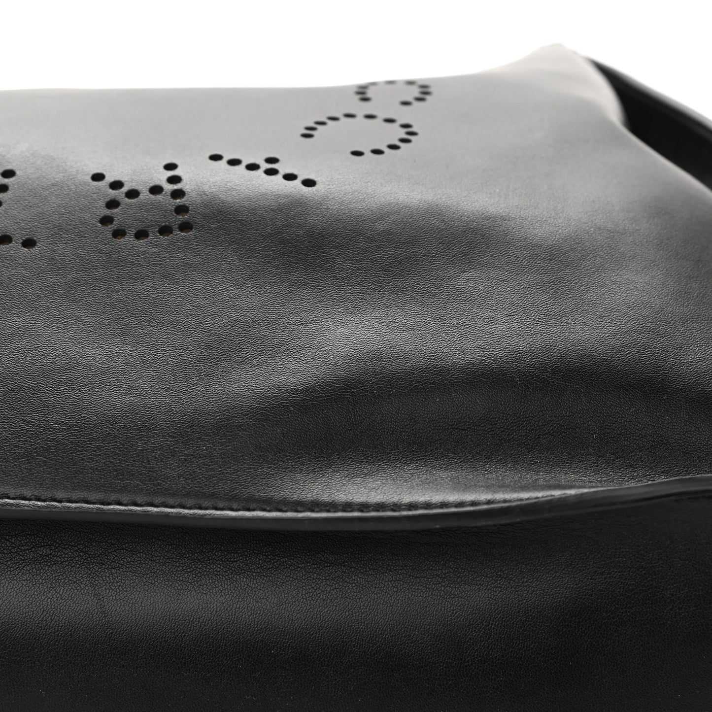 Eco Alter Nappa East West Perforated Tote Black