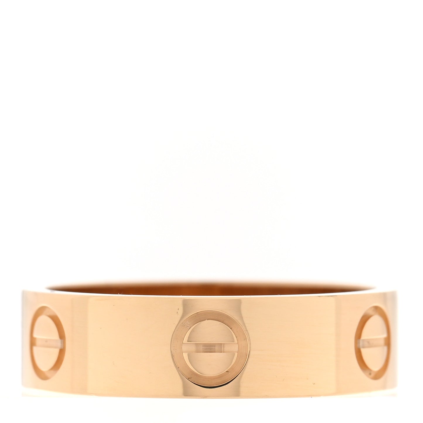 18K Yellow Gold 5.5mm LOVE Ring 56 7.5