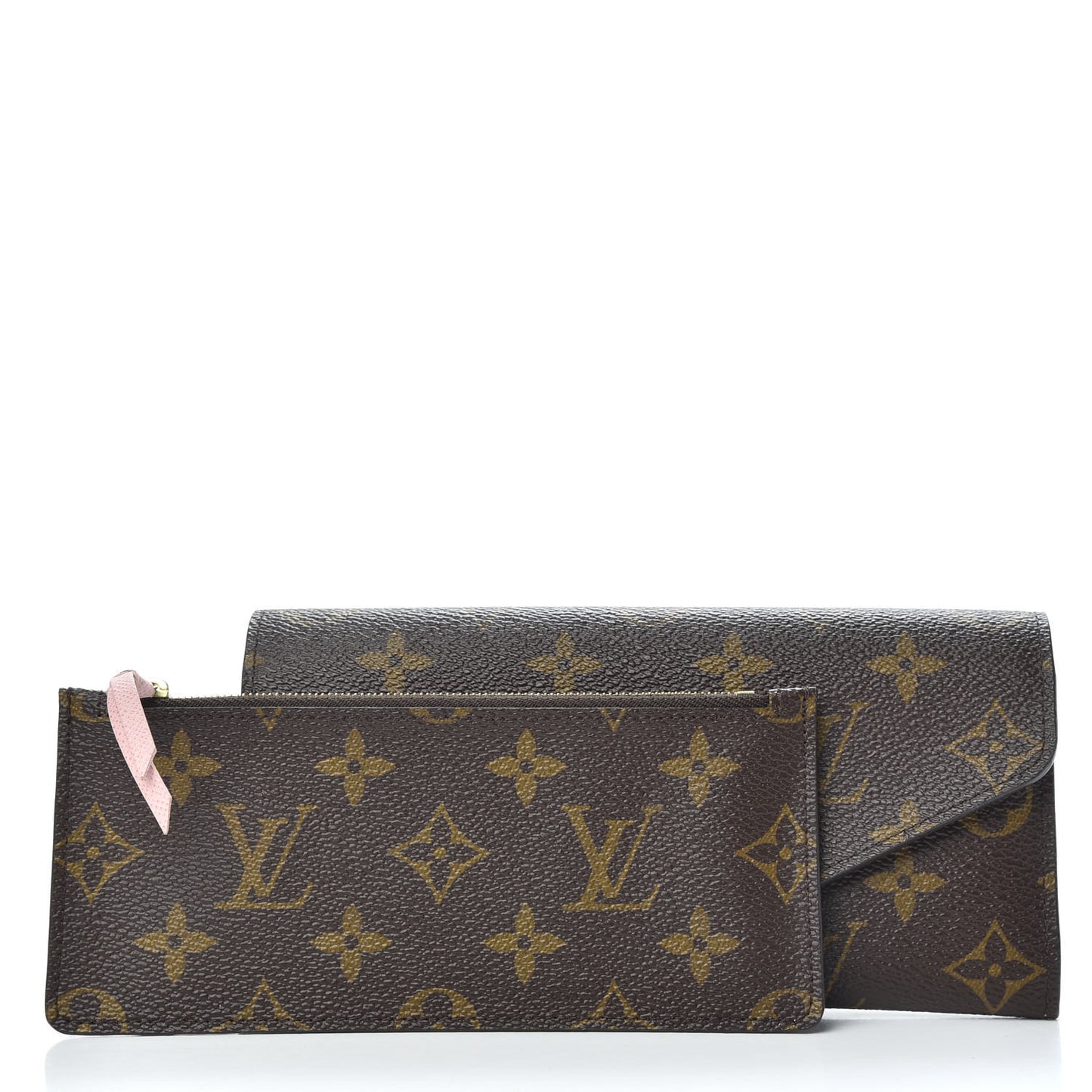Monogram Josephine Wallet Rose Ballerine