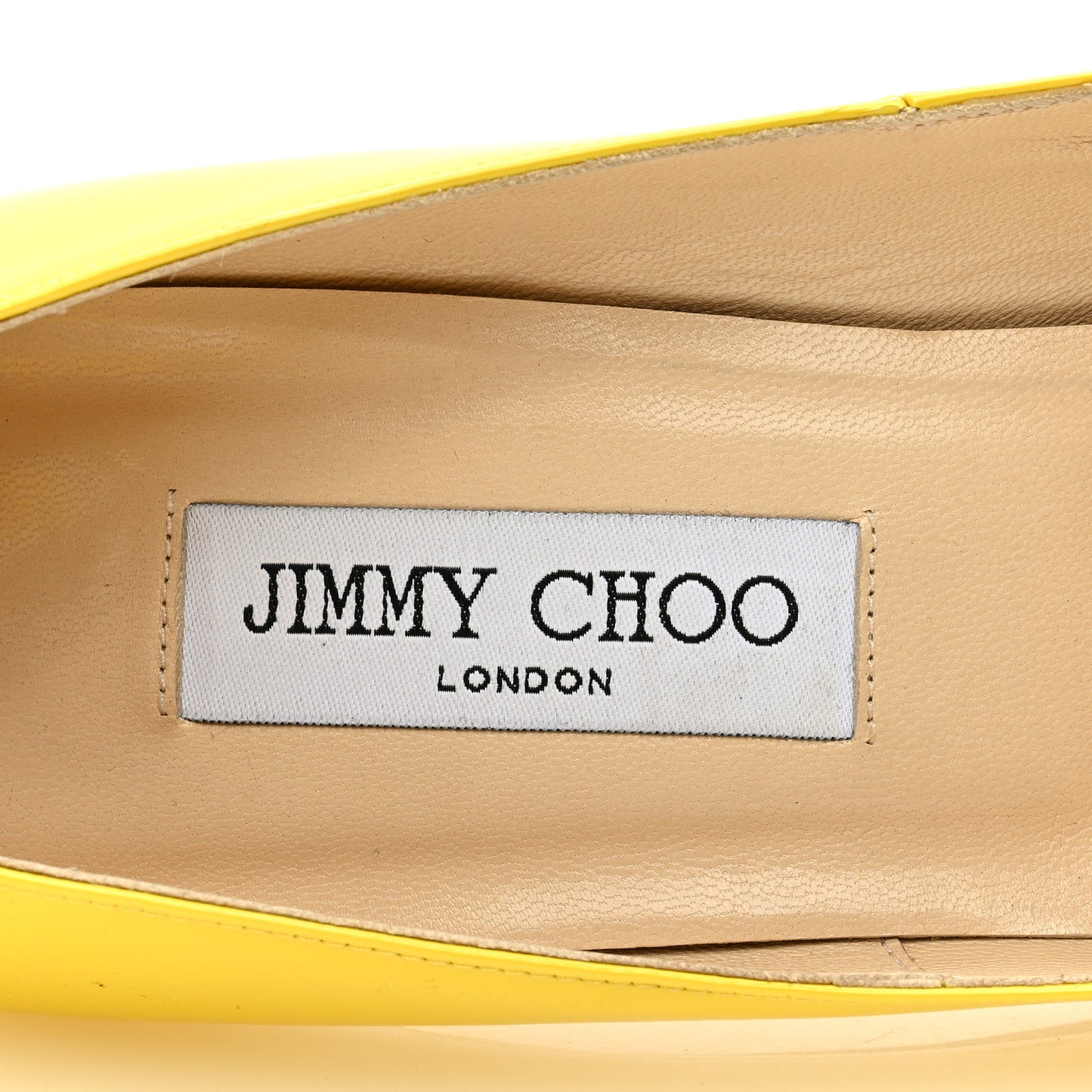 JIMMY CHOO Patent Anouk 120 Pumps 40 Neon Yellow