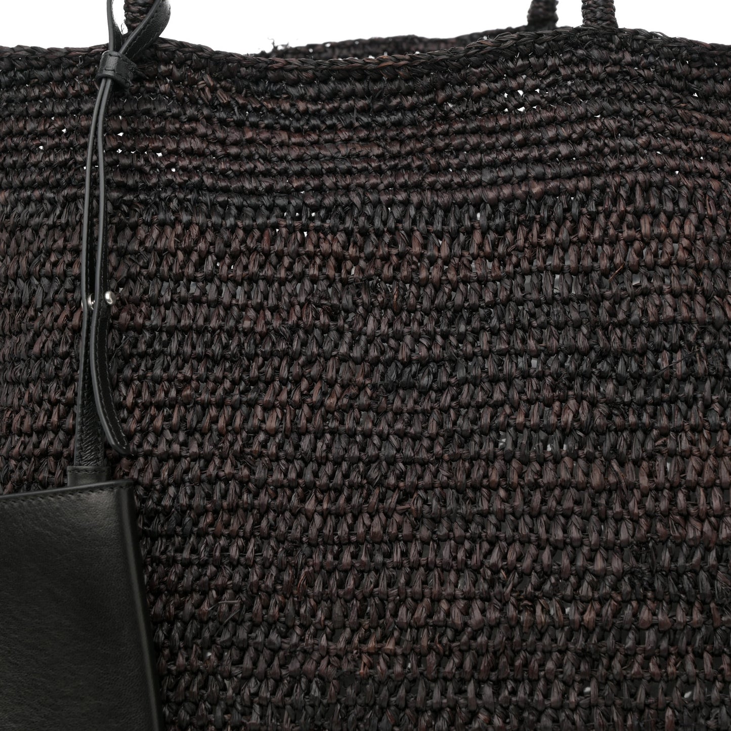 Raffia Oregon Bag Black