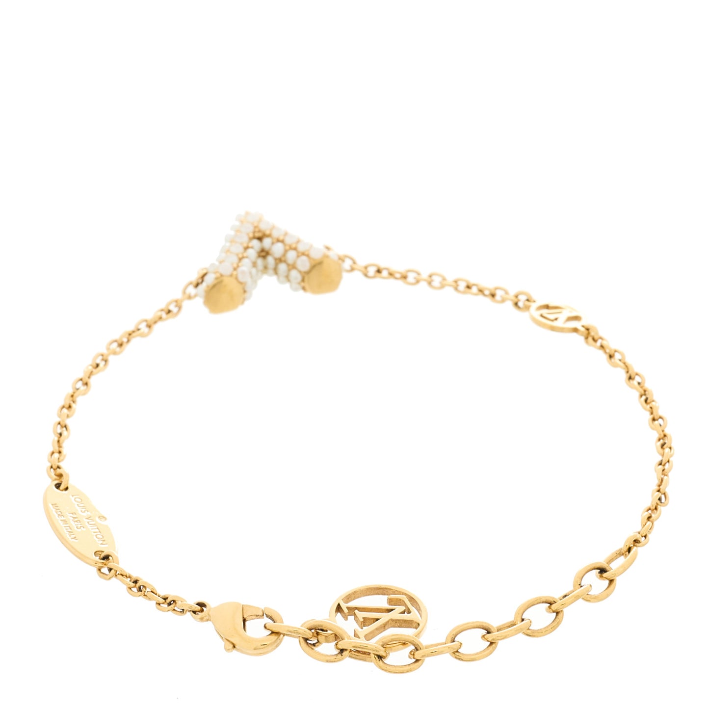 Essential V Perle Bracelet Gold
